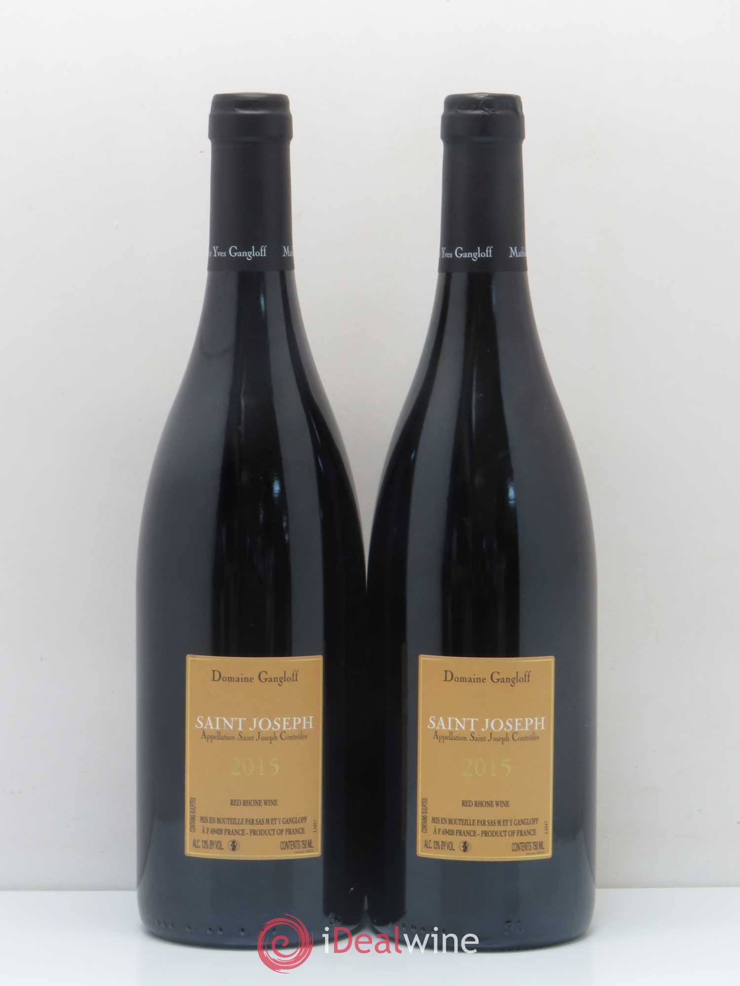 Saint-Joseph Gangloff (Domaine) 2015 - Lot de 2 bouteilles - 1