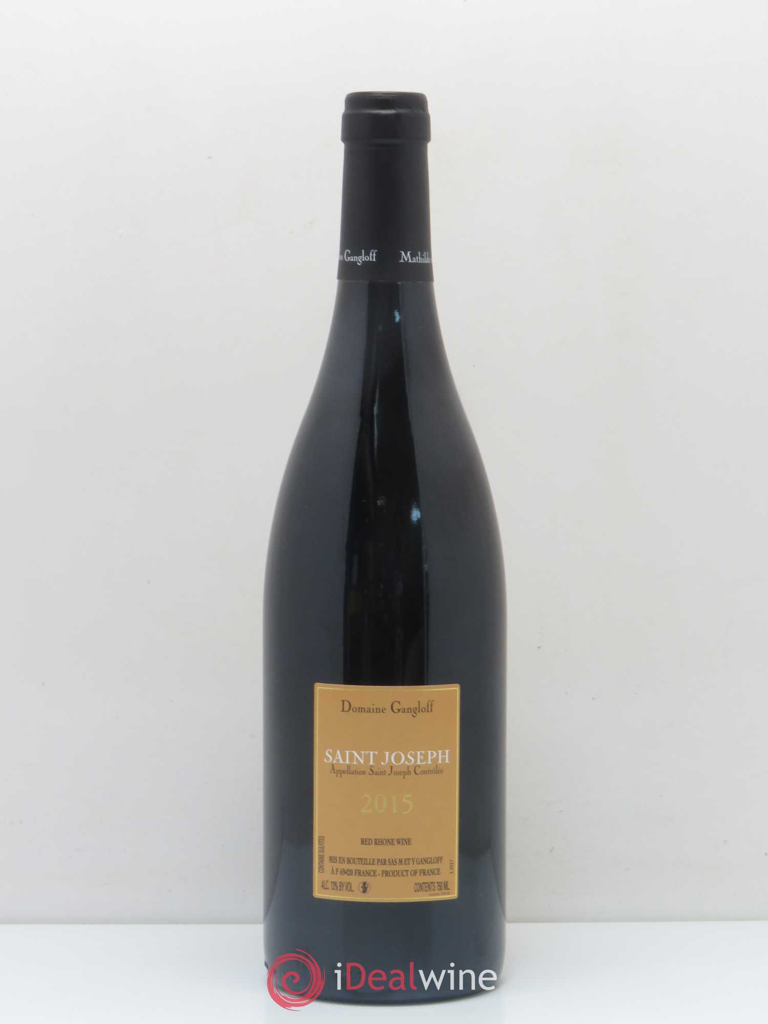 Saint-Joseph Gangloff (Domaine) 2015 - Lot de 1 bouteille - 1
