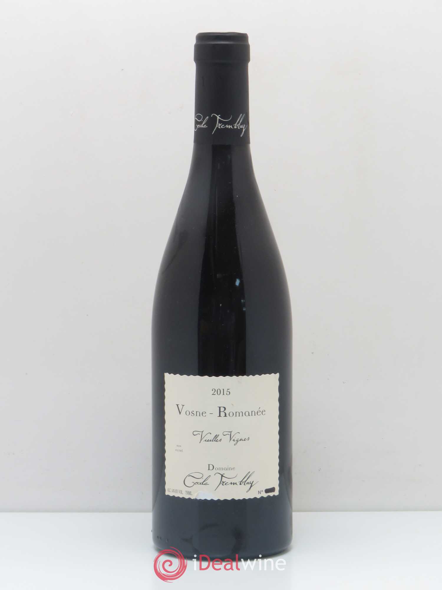 Vosne-Romanée Vieilles Vignes Cécile Tremblay 2015 - Lot de 1 bouteille - 0