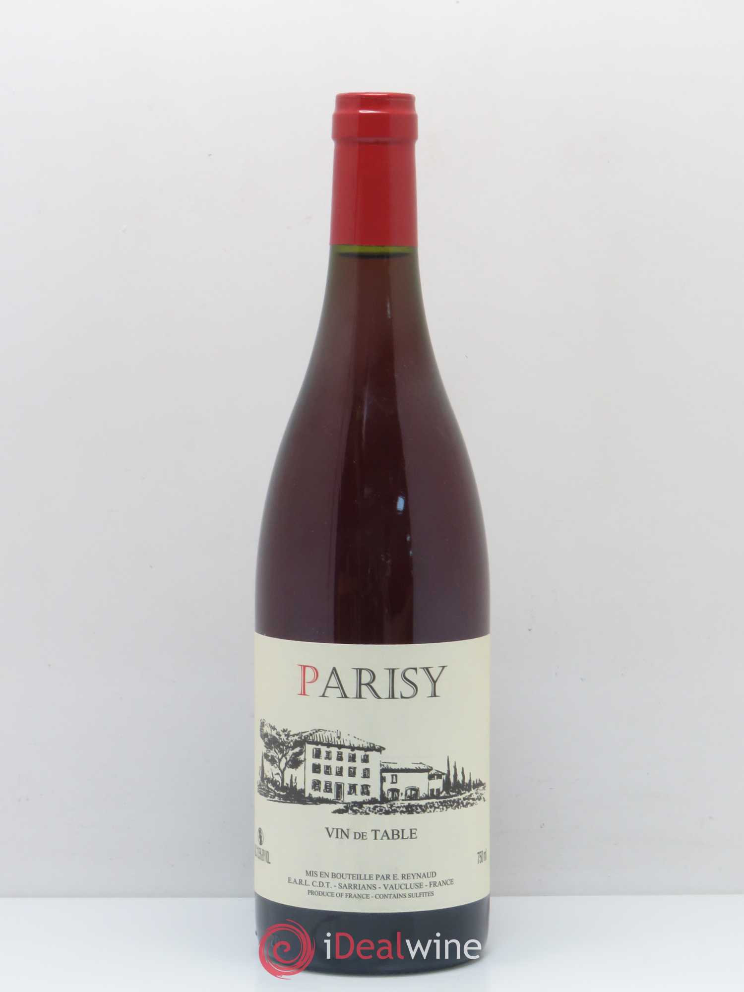 Vin de Table Parisy Emmanuel Reynaud - Lot de 1 bouteille - 0