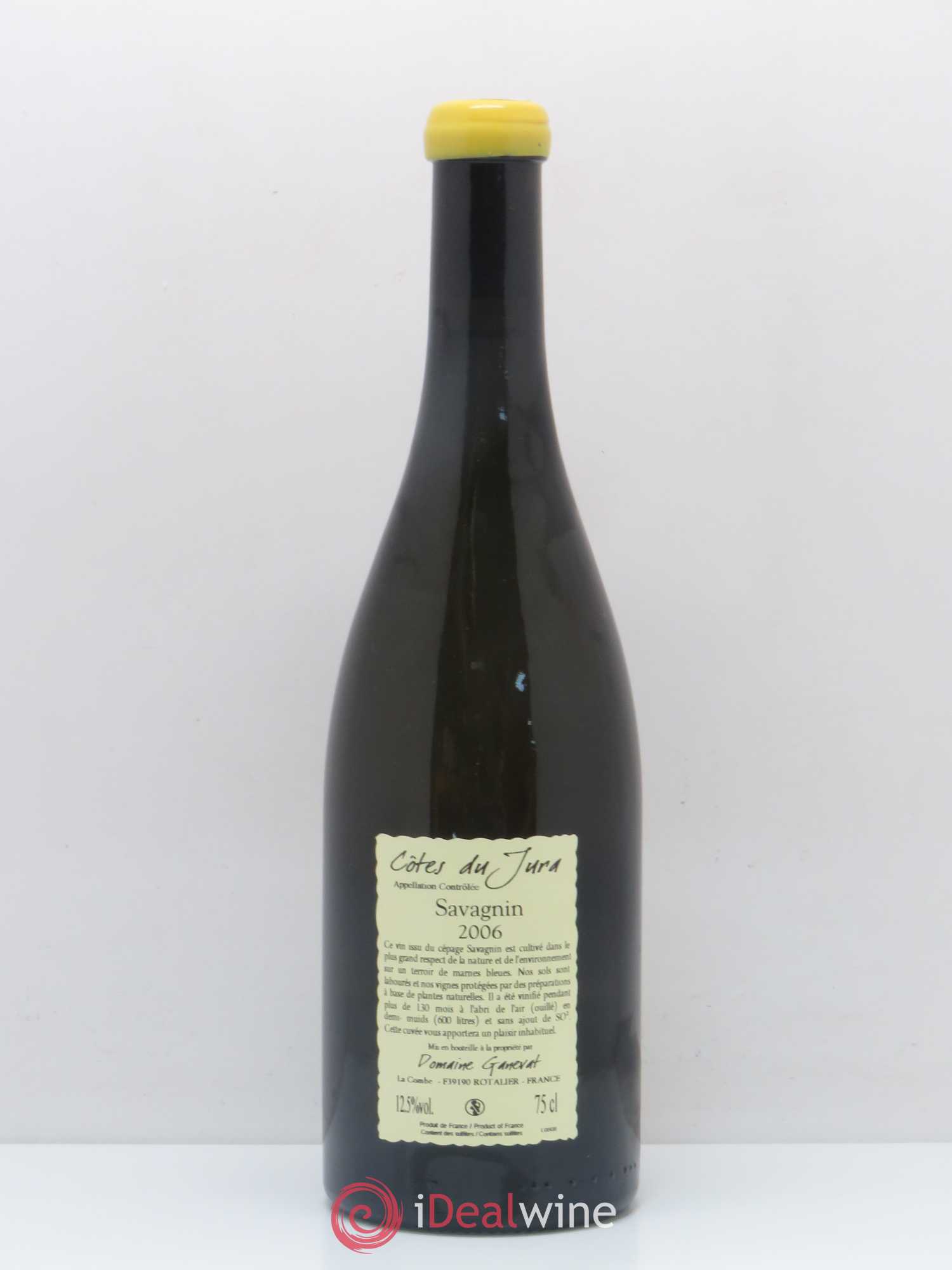 Côtes du Jura Les Vignes de mon Père Jean-François Ganevat (Domaine) 2006 - Lot de 1 bouteille - 1