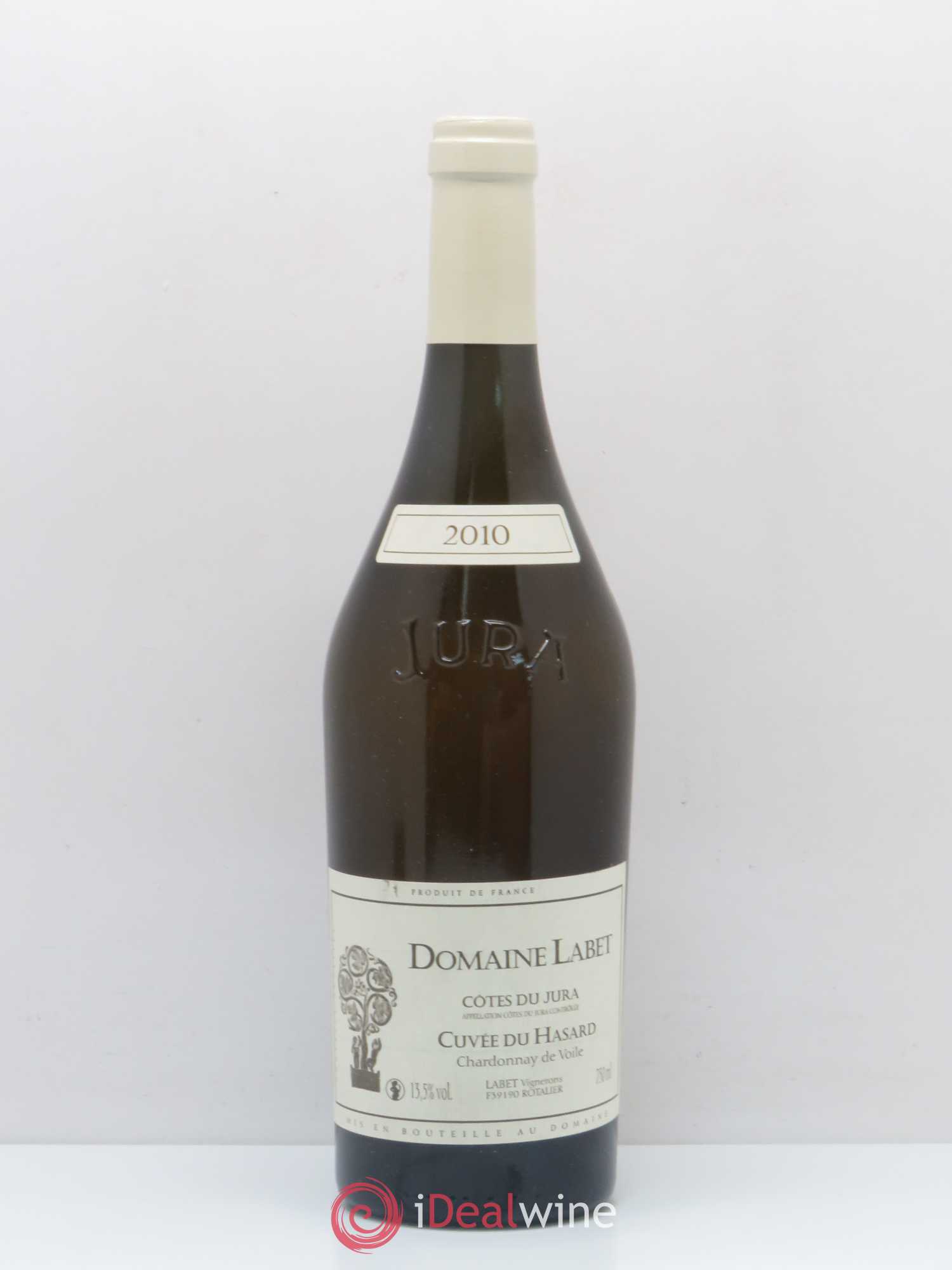 Côtes du Jura Chardonnay de voile cuvée du hasard Labet 2010 - Posten von 1 Flasche - 0