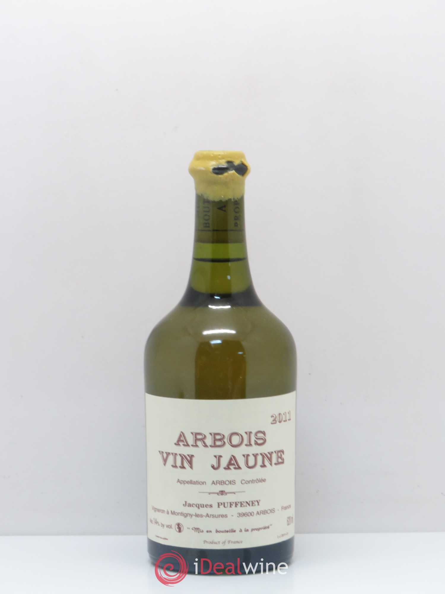 Arbois Vin Jaune Jacques Puffeney 2011 - Lot de 1 bouteille - 0