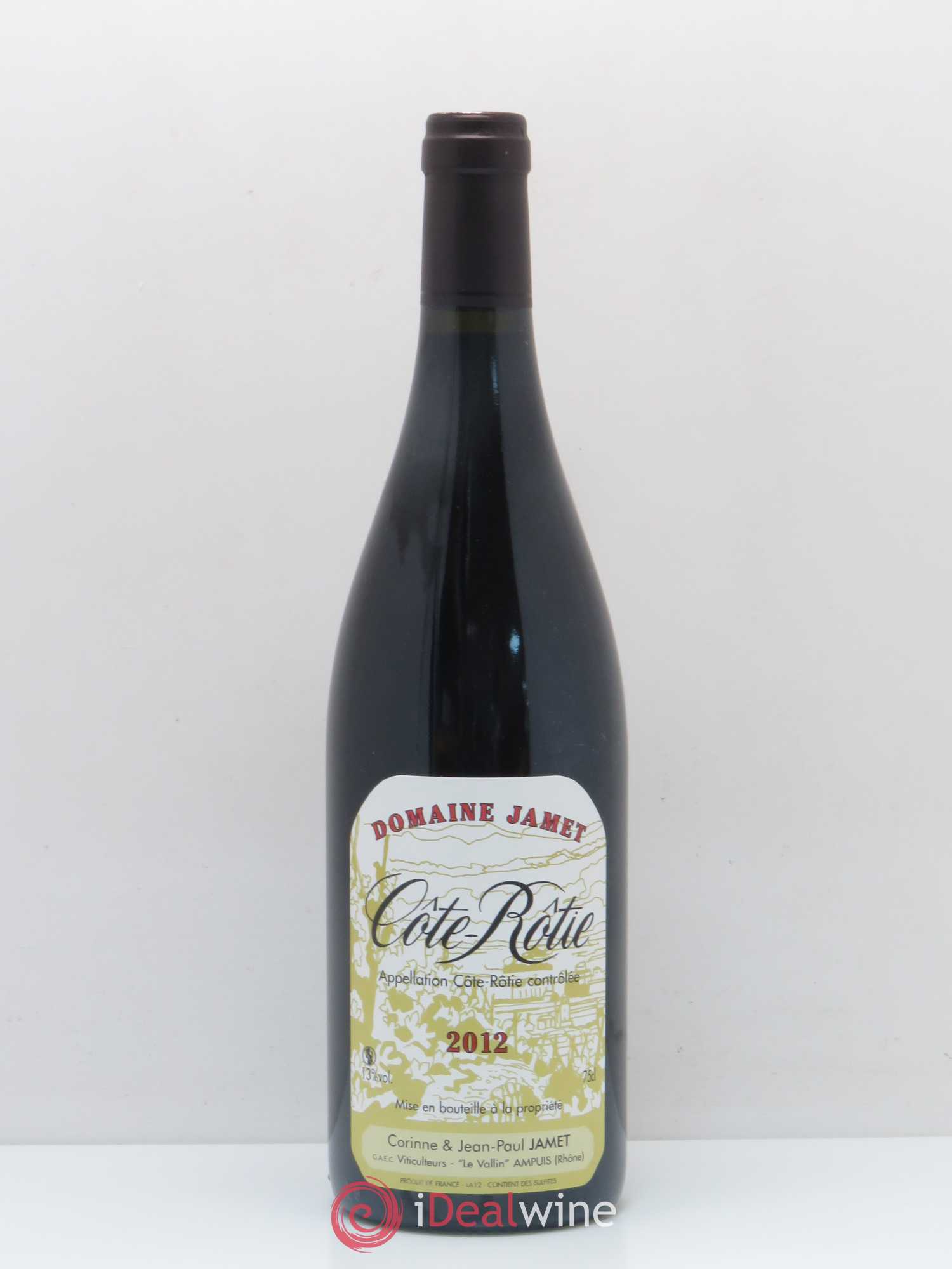 Côte-Rôtie Jamet (Domaine) 2012 - Lot de 1 bouteille - 0