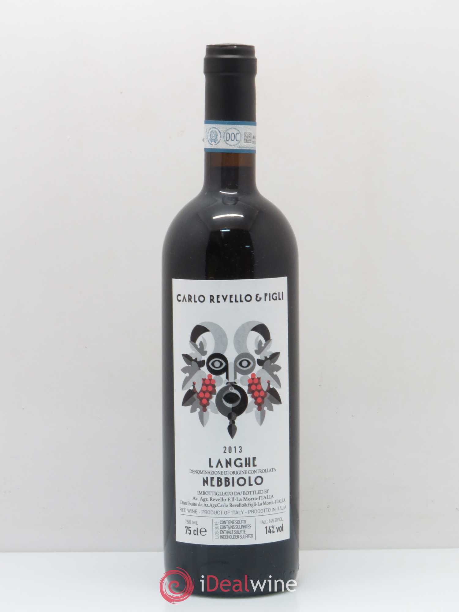 Langhe DOC Nebbiolo Carlo Revello et Figli 2013 - Posten von 1 Flasche - 0