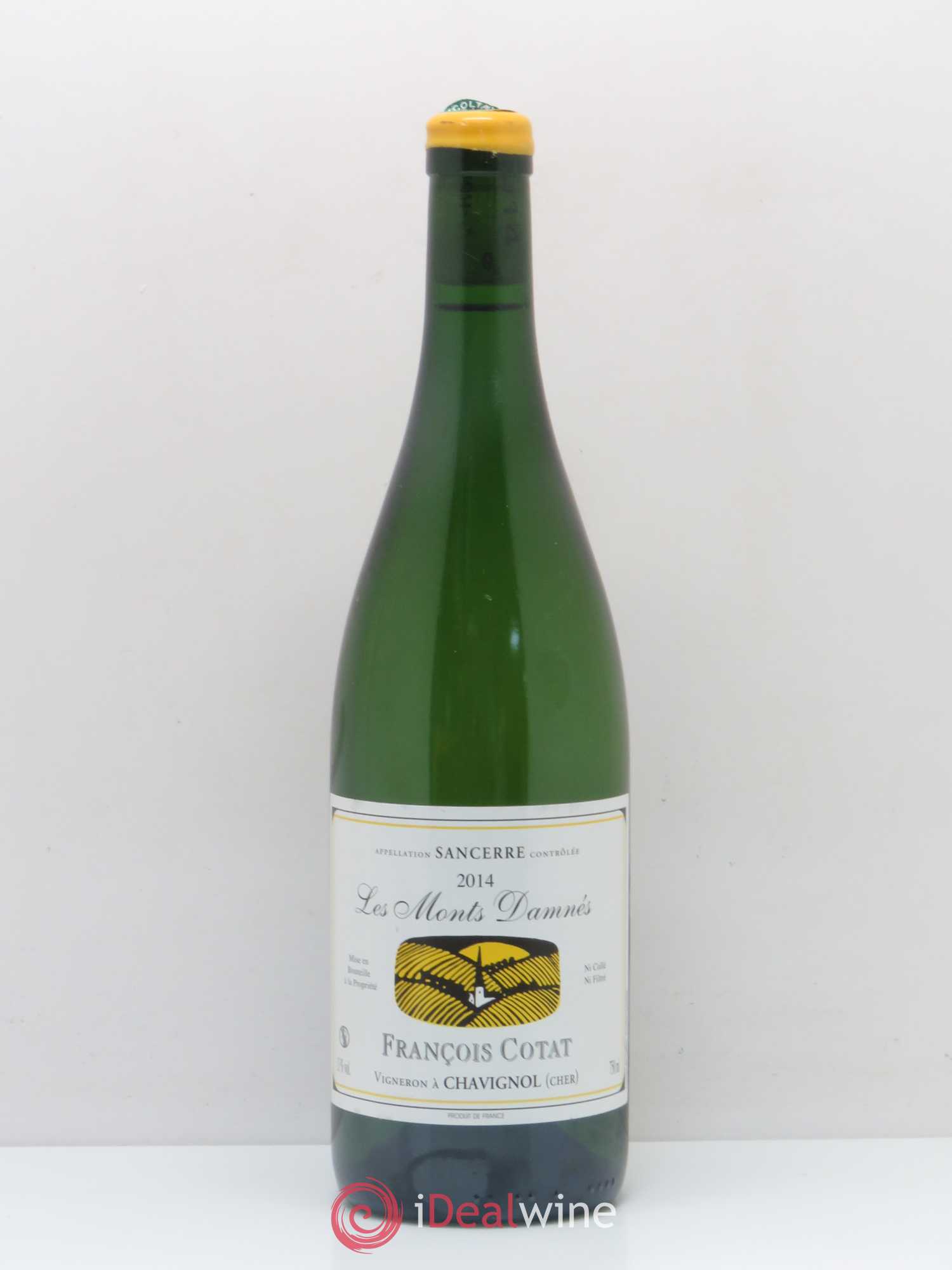 Sancerre Les Monts Damnés François Cotat 2014 - Lot de 1 bouteille - 0
