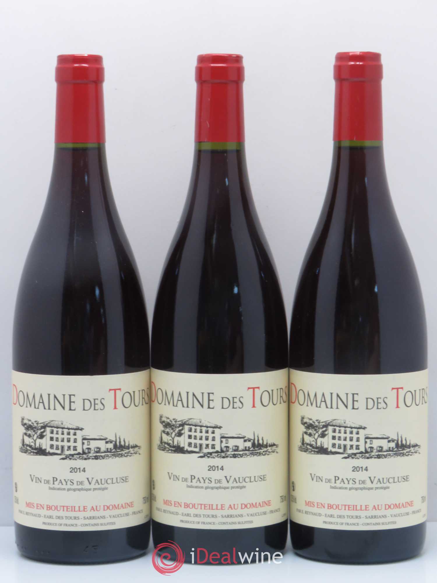 Vaucluse (Vin de Pays de Vaucluse) Domaine des Tours Emmanuel Reynaud 2014 - Lot de 12 bouteilles - 4