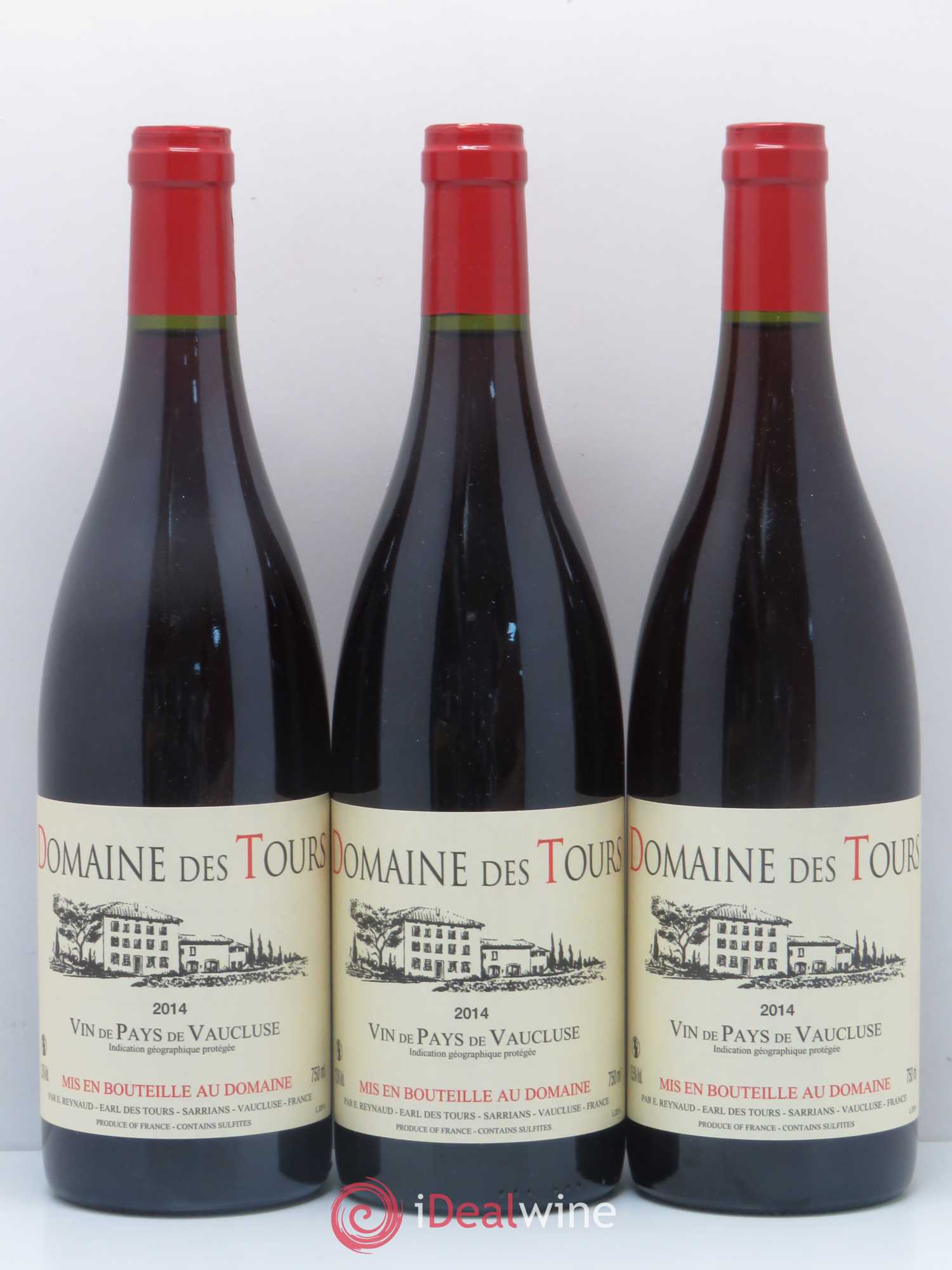 Vaucluse (Vin de Pays de Vaucluse) Domaine des Tours Emmanuel Reynaud 2014 - Lot de 6 bouteilles - 2
