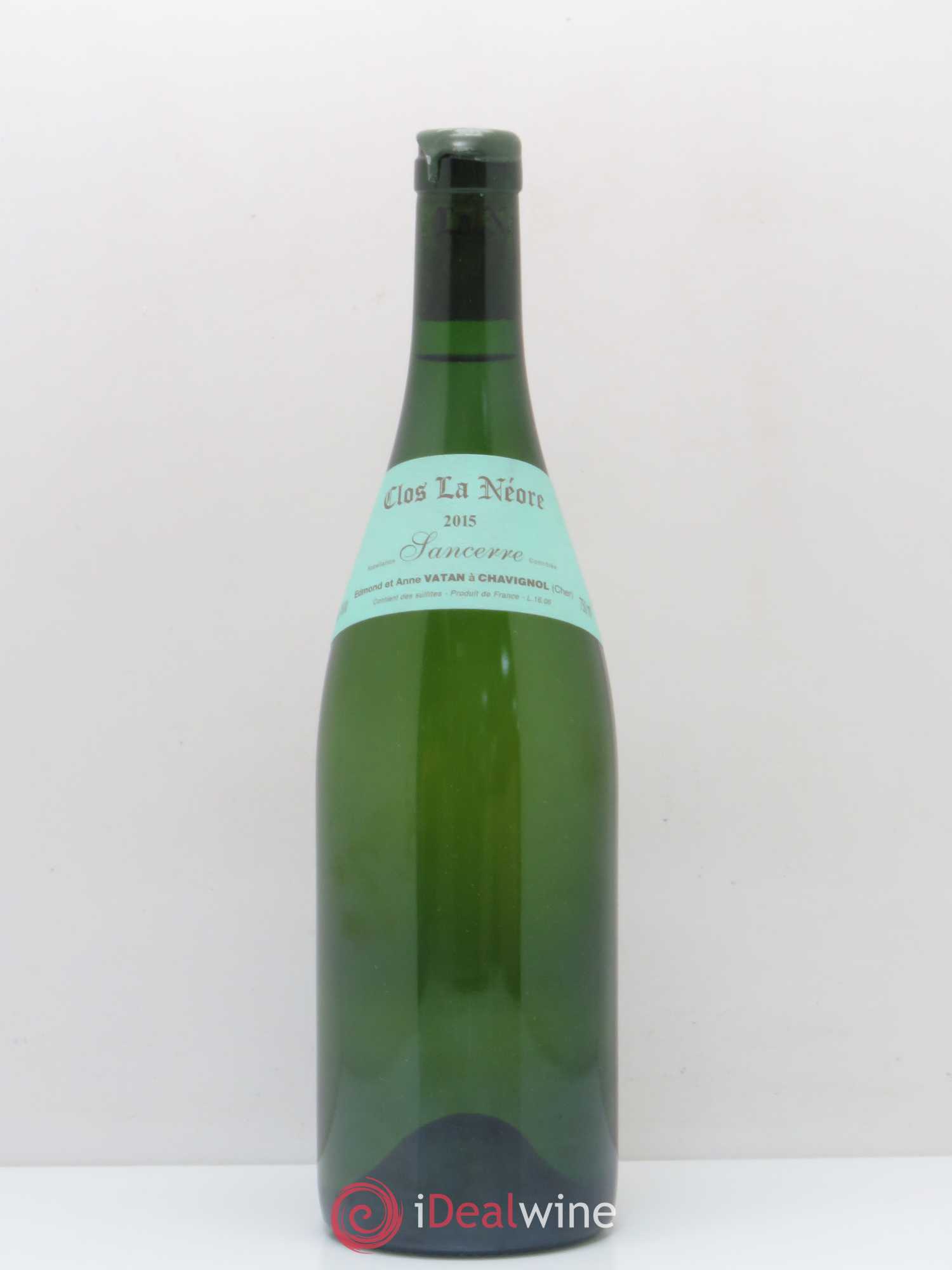 Sancerre Clos la Neore Edmond Vatan 2015 - Lot de 1 bouteille - 0
