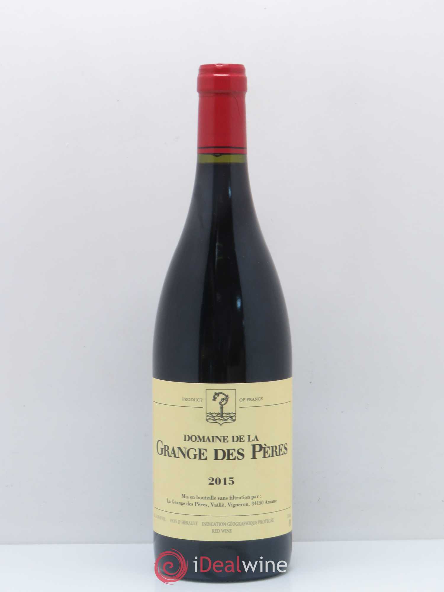 Pays d'Hérault Grange des Pères Laurent Vaillé 2015 - Lot de 1 bouteille - 0