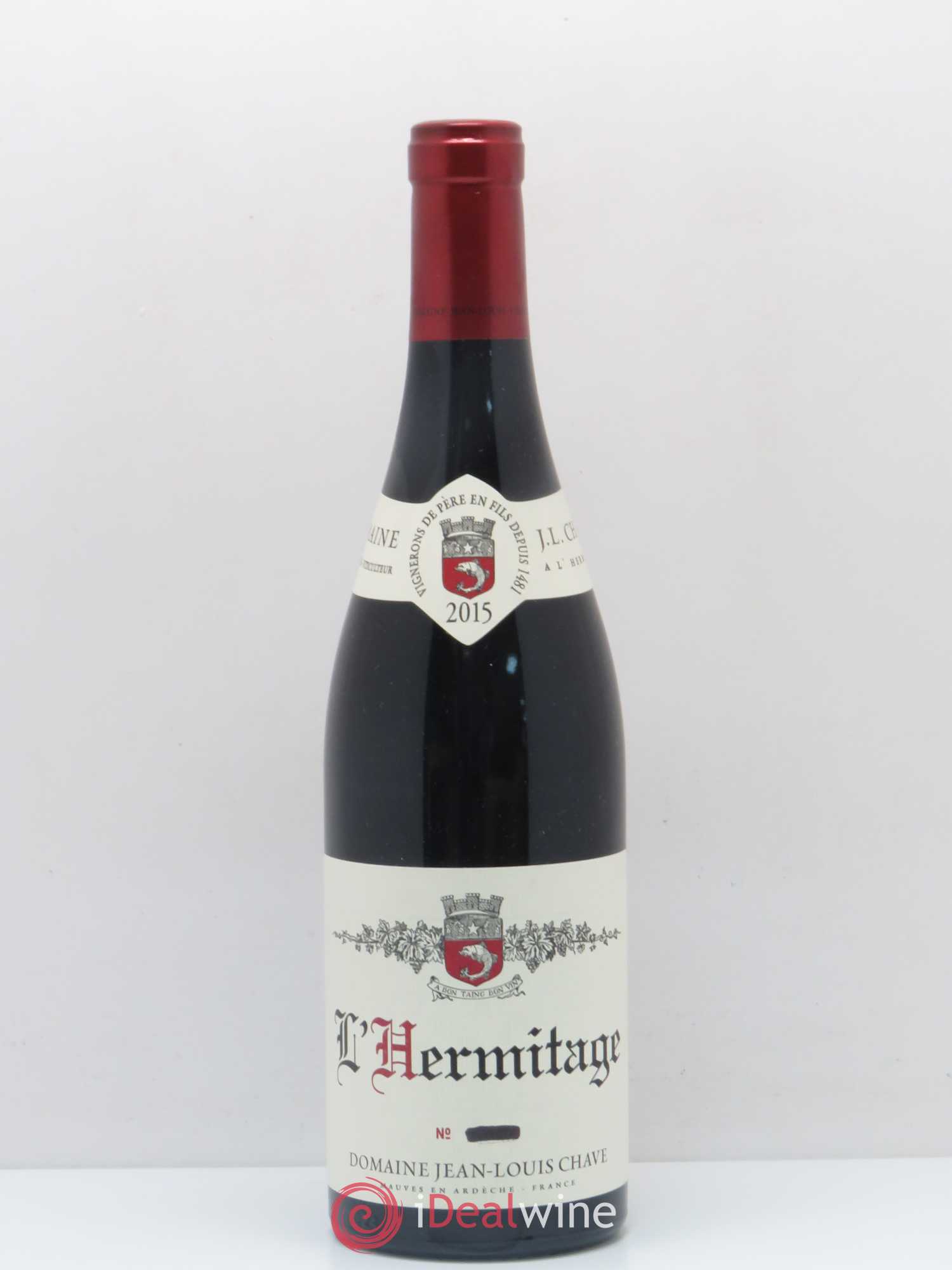 Hermitage Jean-Louis Chave 2015 - Lot de 1 bouteille - 0