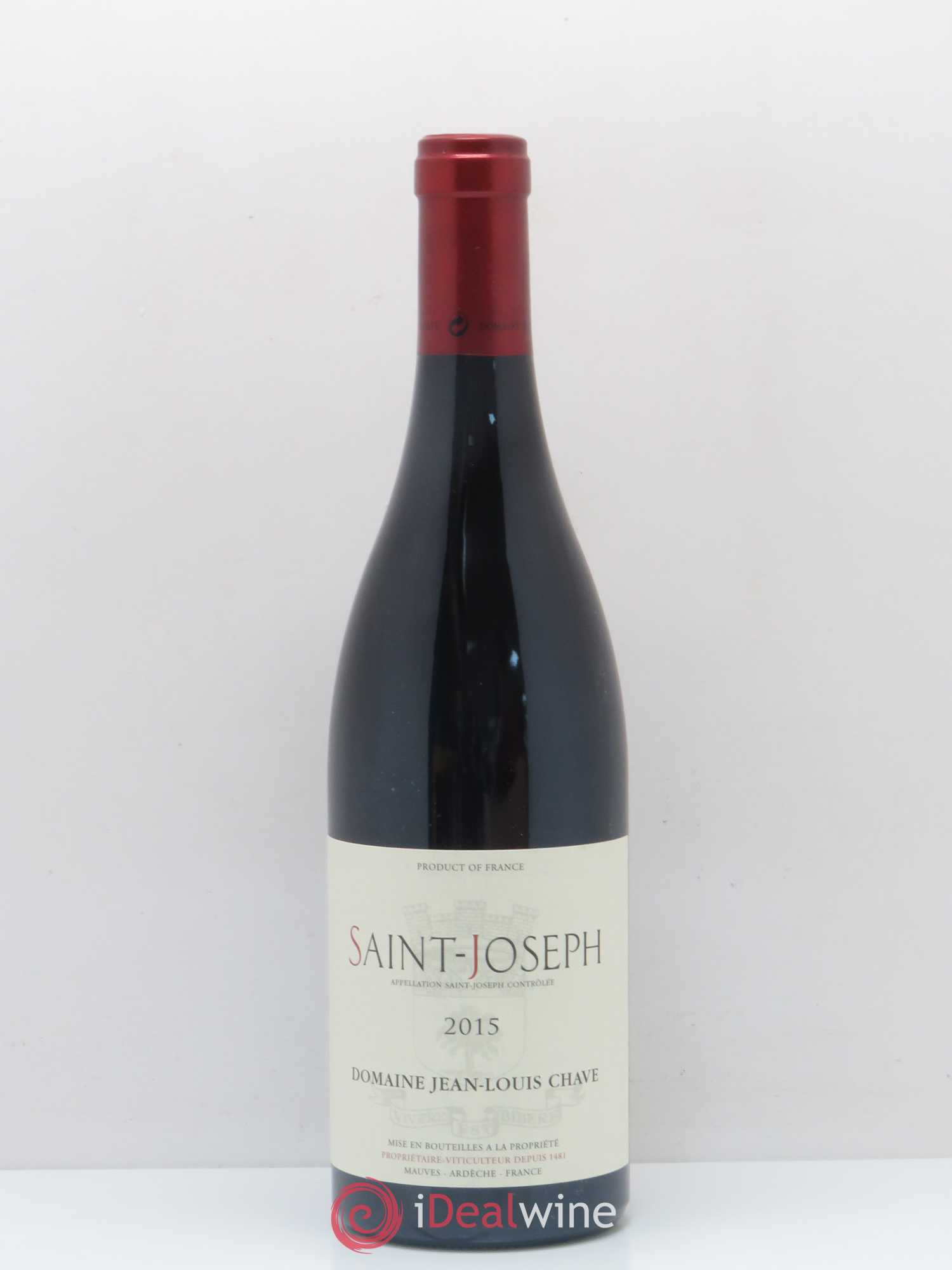 Saint-Joseph Jean-Louis Chave 2015 - Lot de 1 bouteille - 0