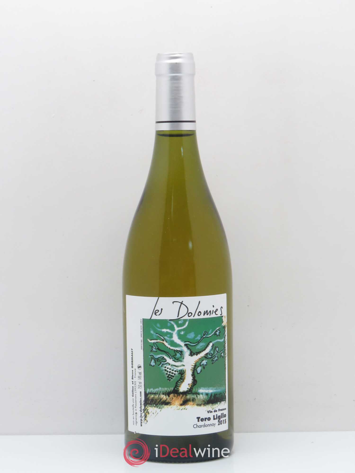 Vin de France Tero Ligilo Chardonnay Les Dolomies 2015 - Posten von 1 Flasche - 0
