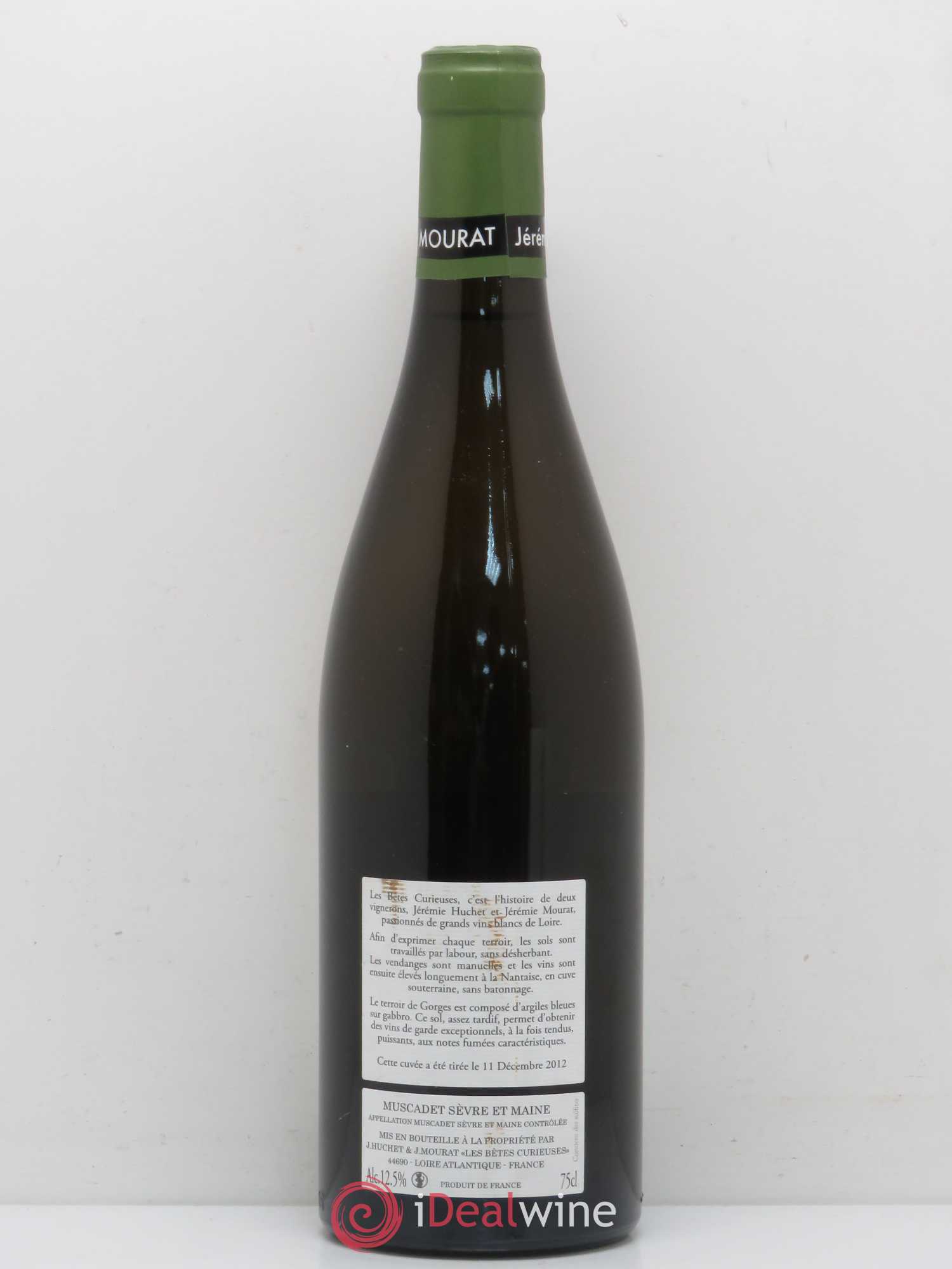 Muscadet Sèvre et Maine Gorges Huchet & Mourat 2004 - Lot de 1 bouteille - 1