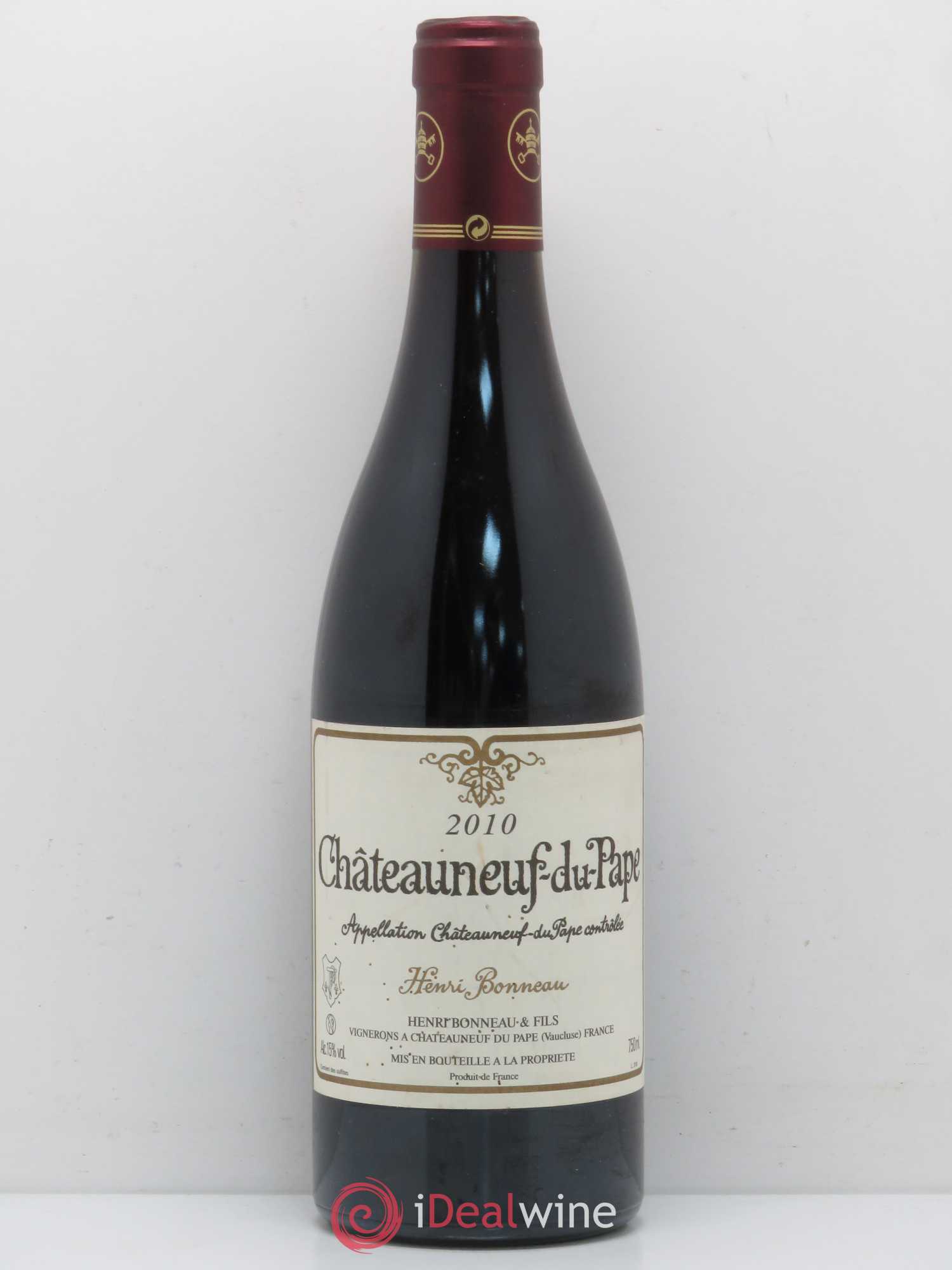 Châteauneuf-du-Pape Henri Bonneau Henri Bonneau & Fils 2010 - Lot de 1 bouteille - 0