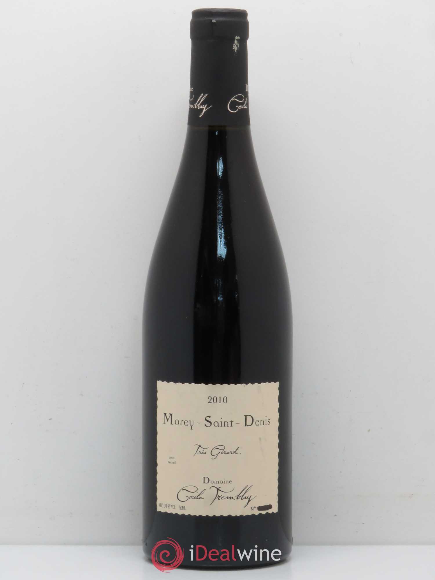 Morey-Saint-Denis Très Girard Cécile Tremblay 2010 - Lot de 1 bouteille - 0