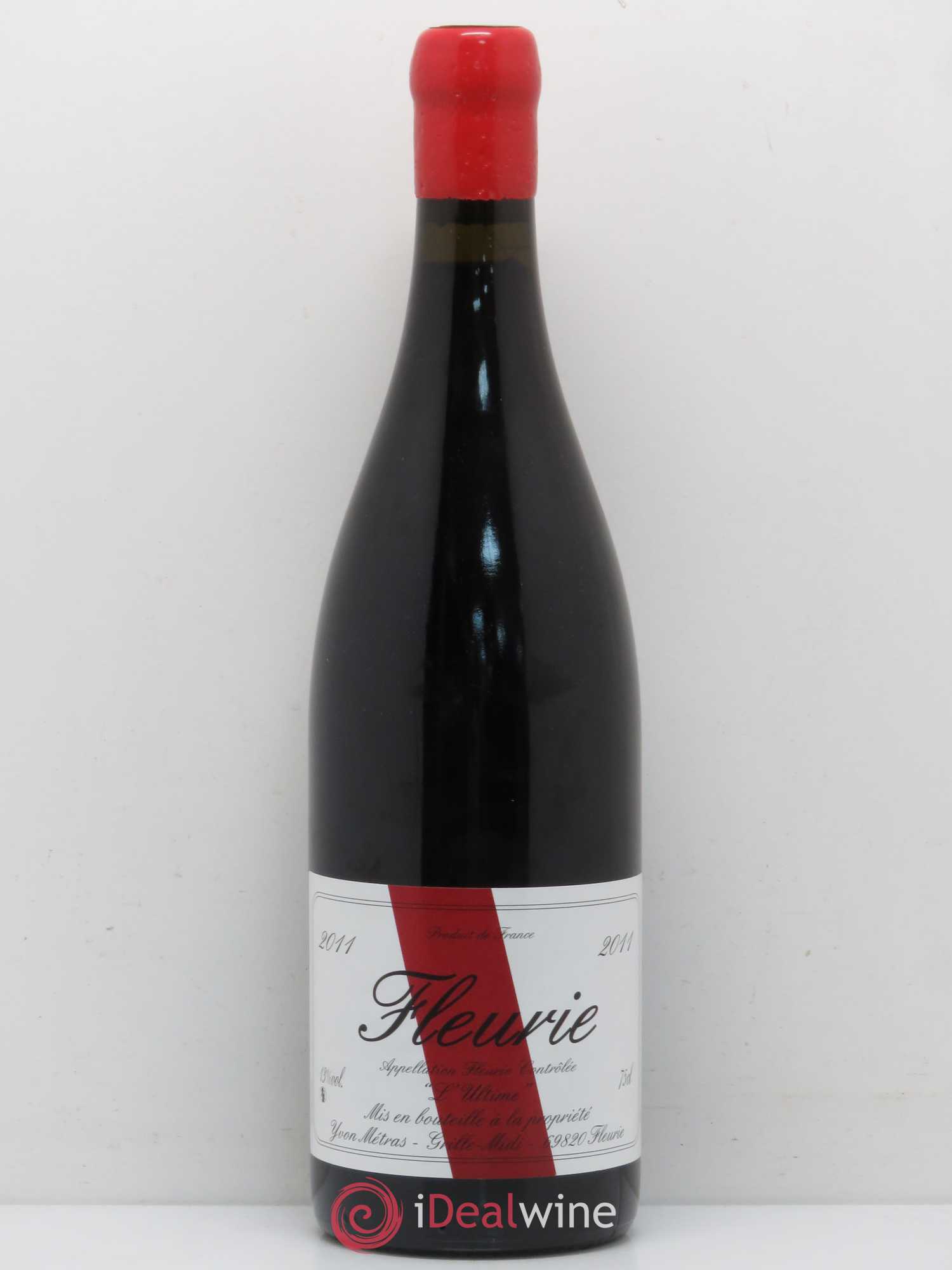 Fleurie l'Ultime Yvon Métras 2011 - Lot de 1 bouteille - 0
