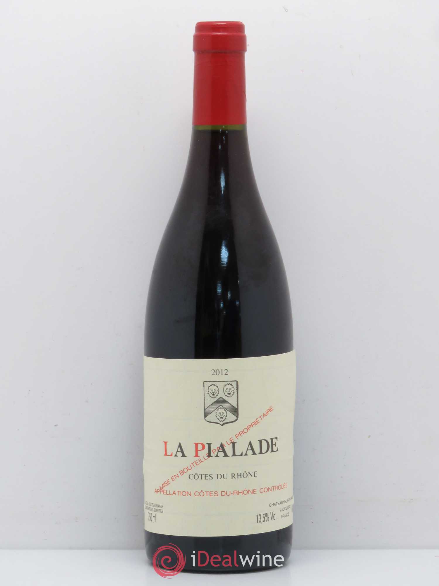 Côtes-du-Rhône La Pialade Emmanuel Reynaud 2012 - Lot de 1 bouteille - 0