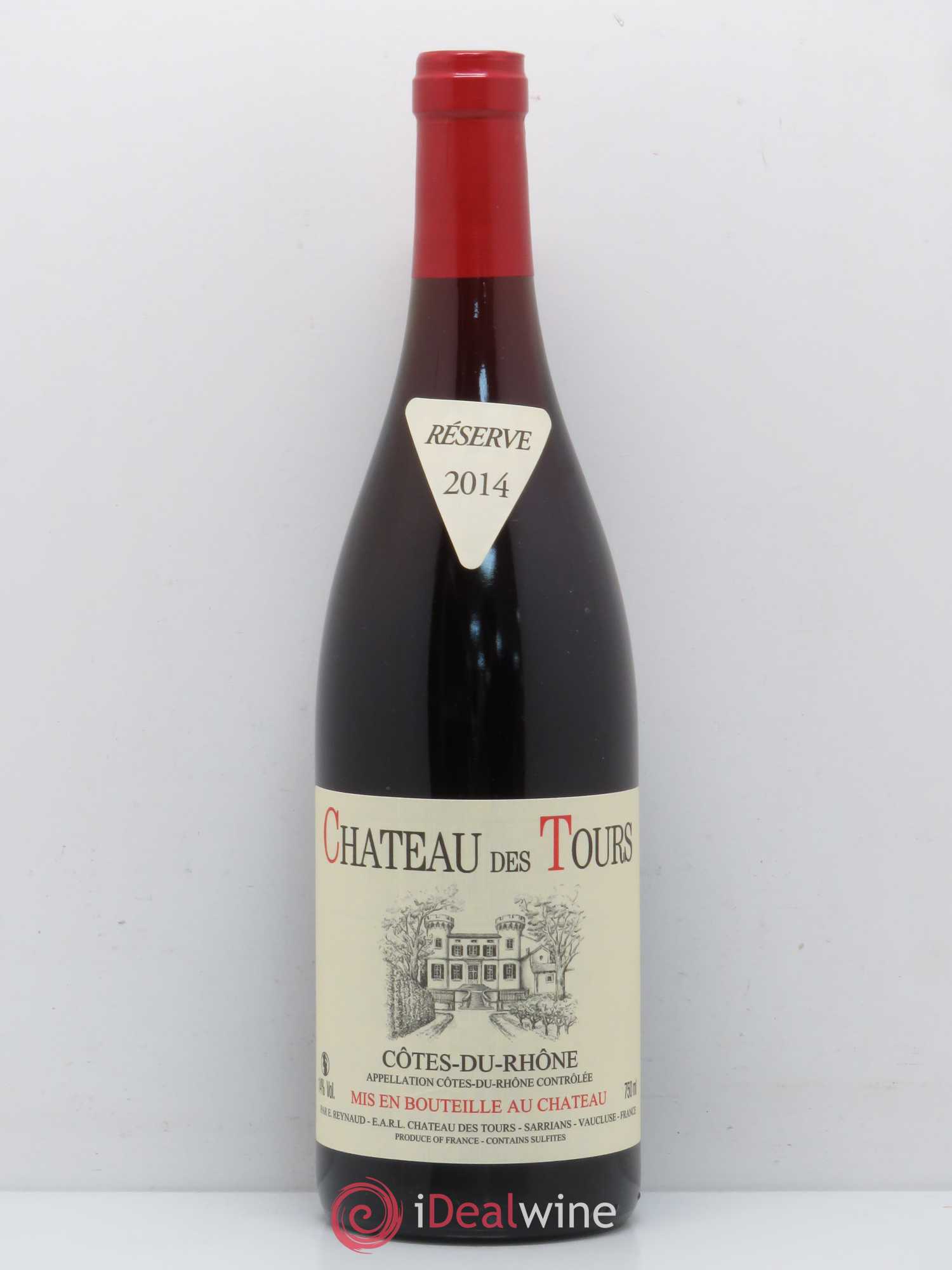 Côtes-du-Rhône Château des Tours Emmanuel Reynaud 2014 - Lot de 1 bouteille - 0