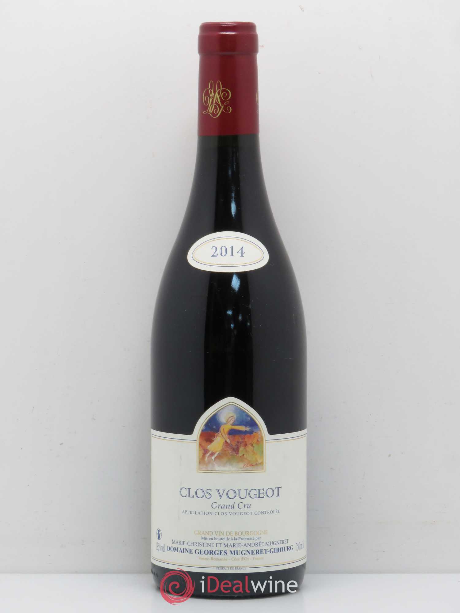 Clos de Vougeot Grand Cru Mugneret-Gibourg (Domaine) 2014 - Lot de 1 bouteille - 0
