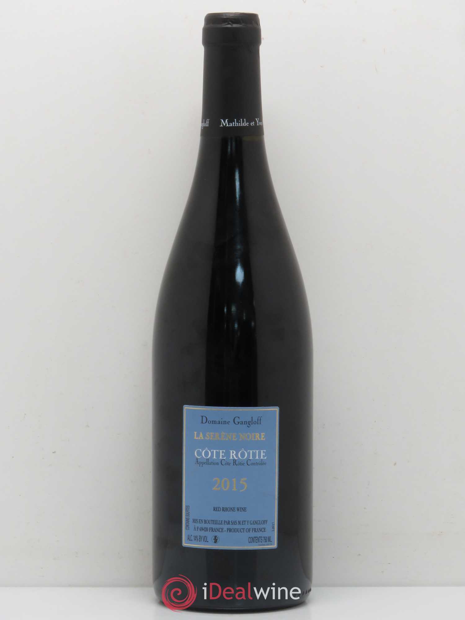Côte-Rôtie La Sereine Noire Gangloff (Domaine) 2015 - Lot de 1 bouteille - 1