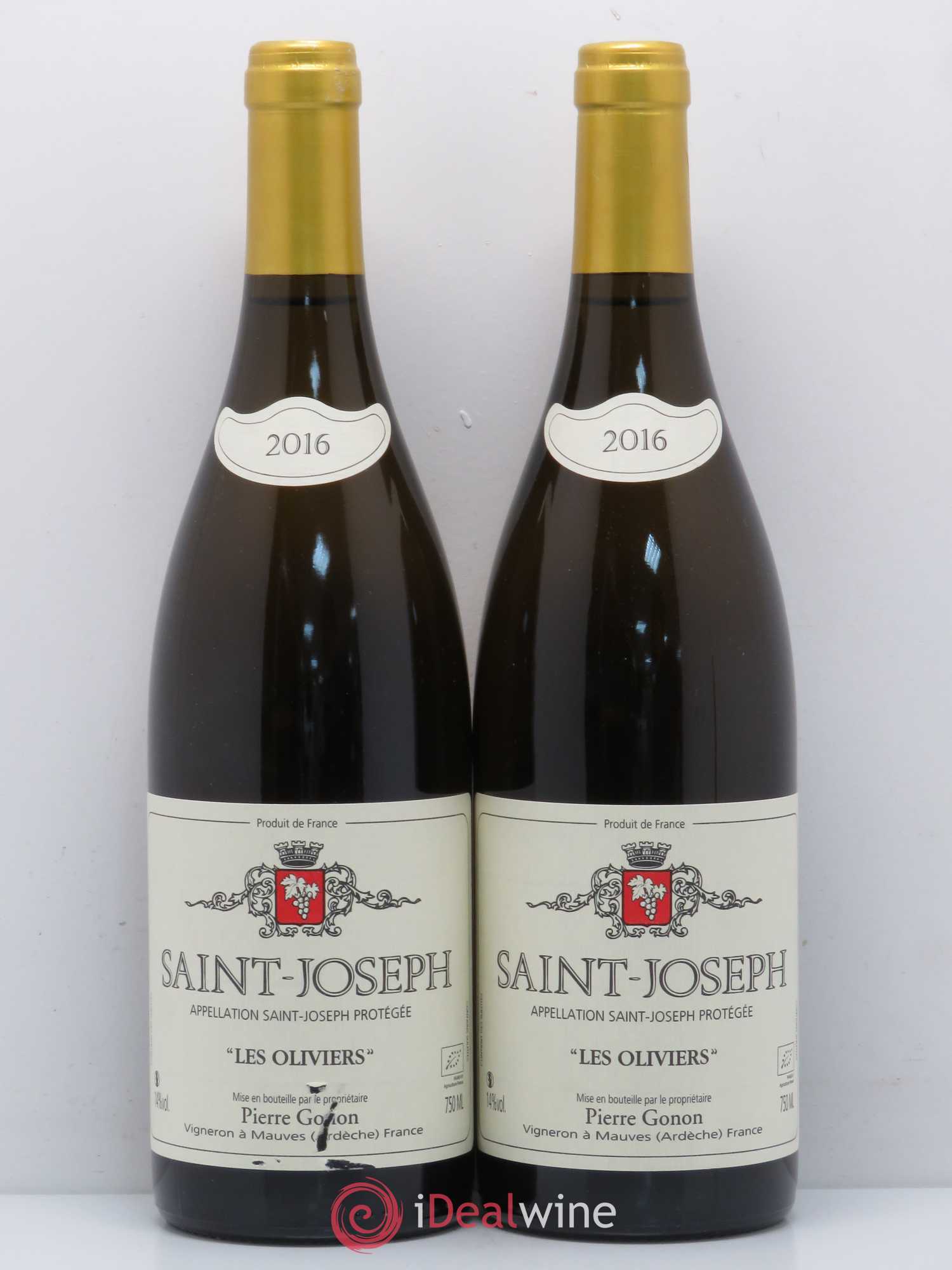 Saint-Joseph Les Oliviers Gonon (Domaine) 2016 - Lot de 2 bouteilles - 0