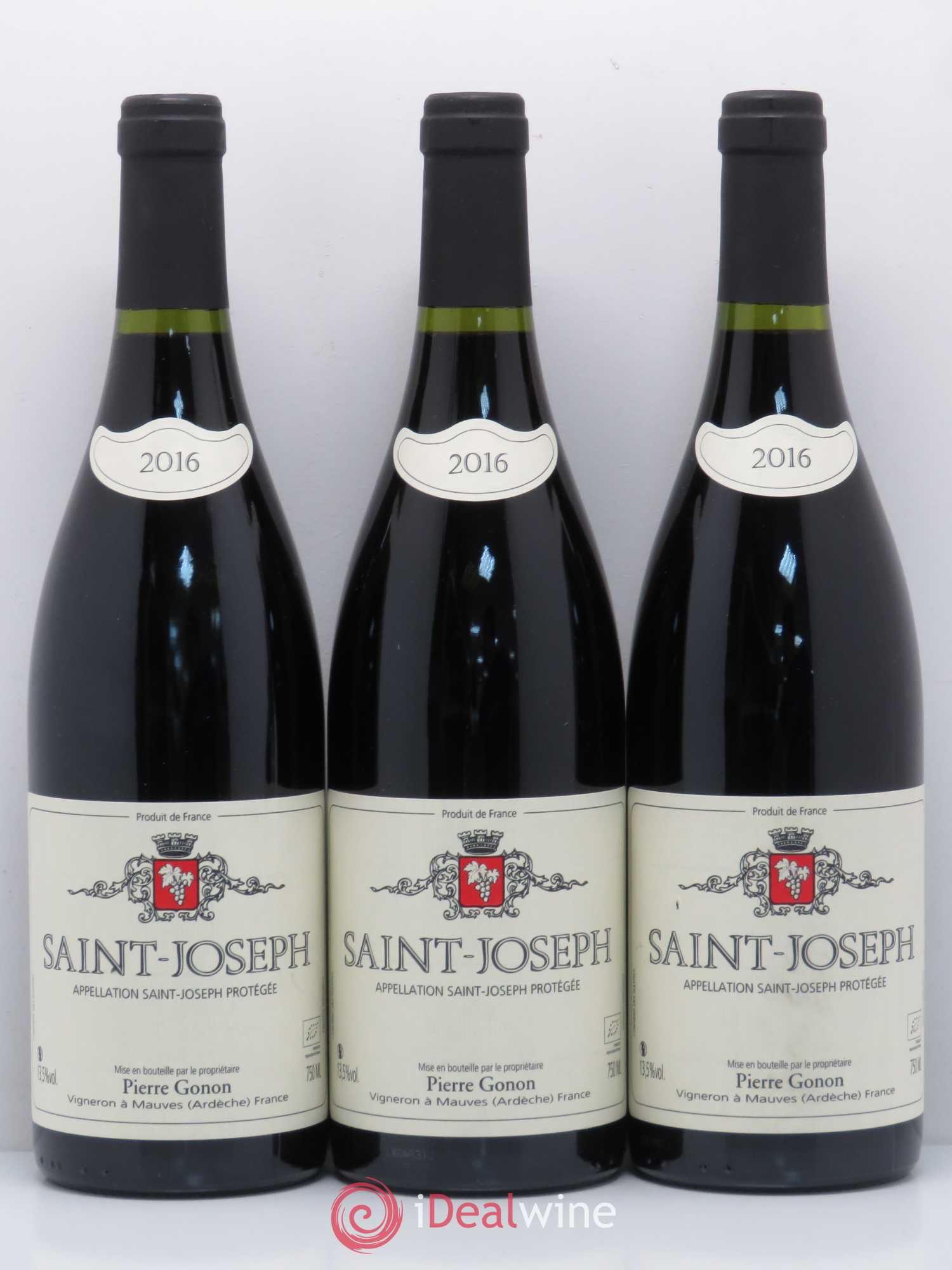 Saint-Joseph Gonon (Domaine) 2016 - Lot de 3 bouteilles - 0