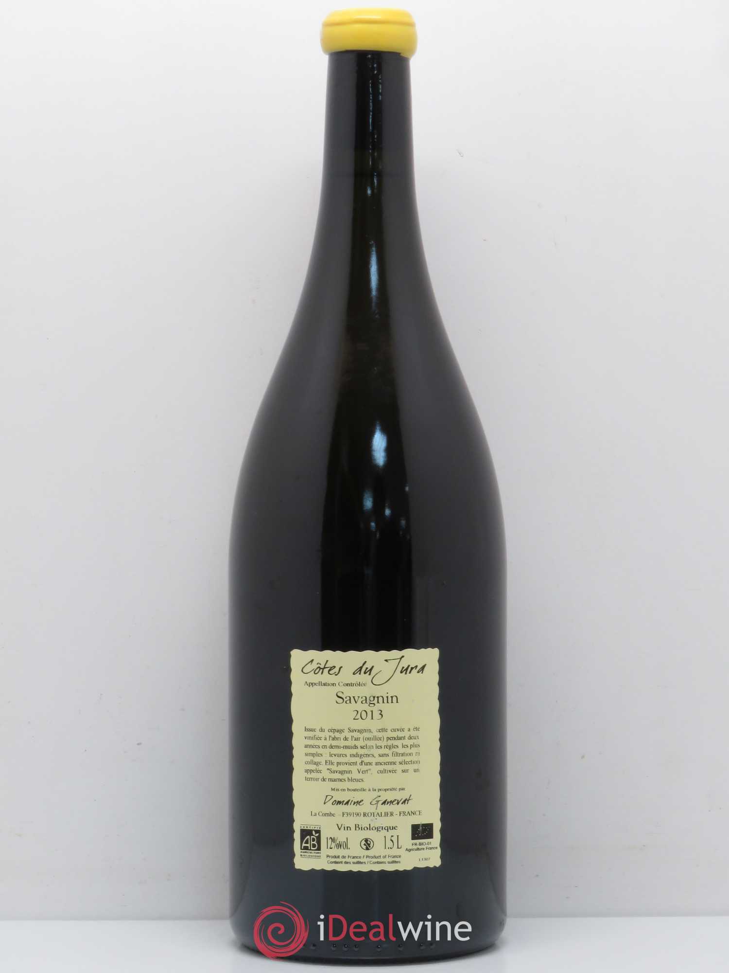 Côtes du Jura Les Chalasses Marnes Bleues Jean-François Ganevat (Domaine) 2013 - Lot de 1 magnum - 1