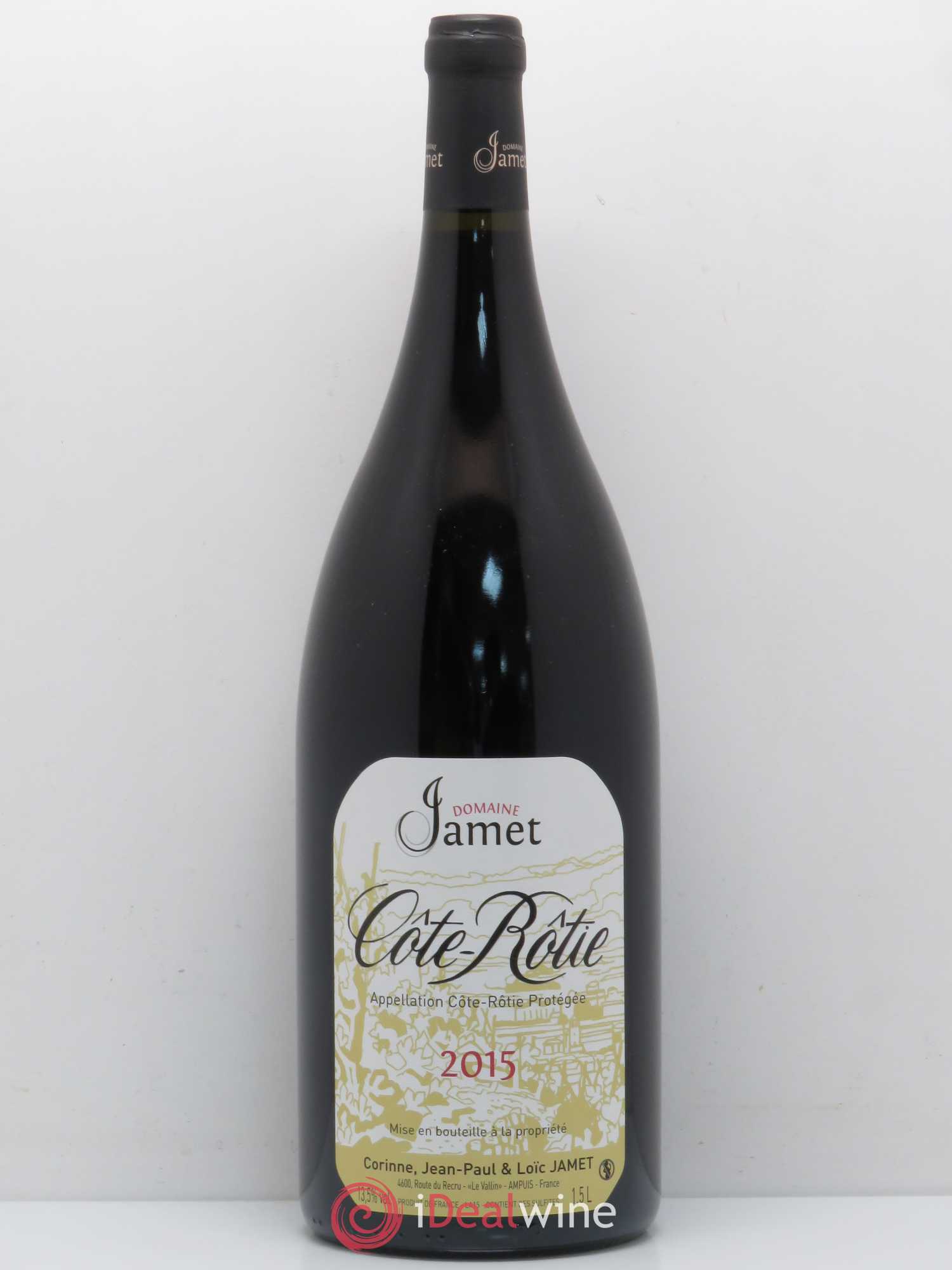 Côte-Rôtie Jamet (Domaine) 2015 - Lot de 1 magnum - 0