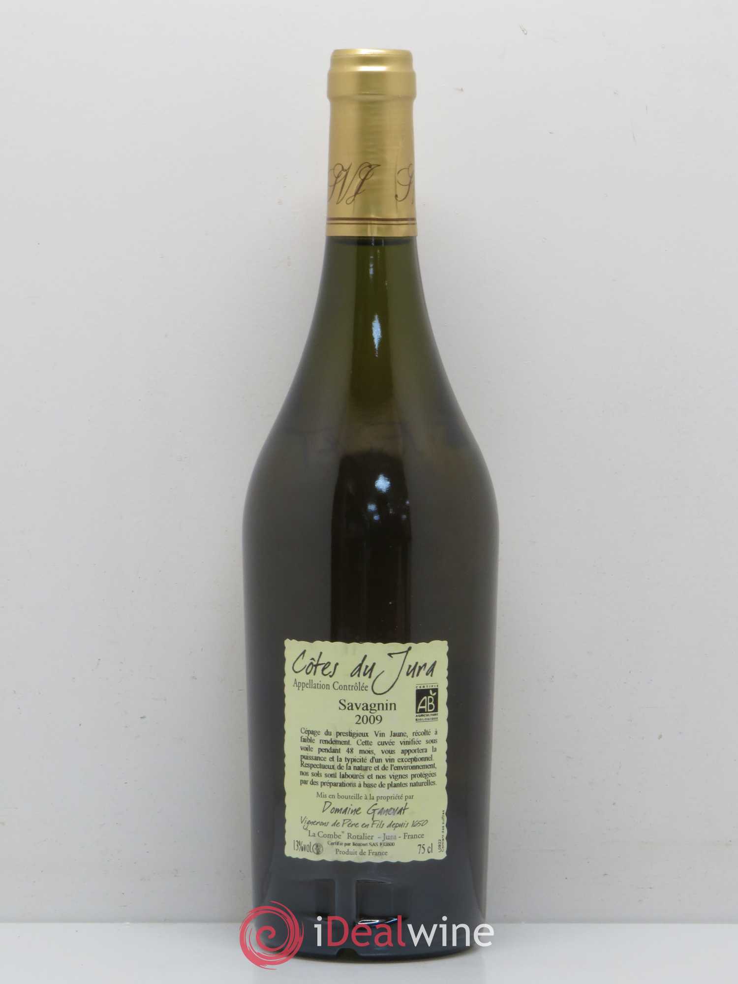 Côtes du Jura Prestige Domaine Ganevat 2009 - Posten von 1 Flasche - 1