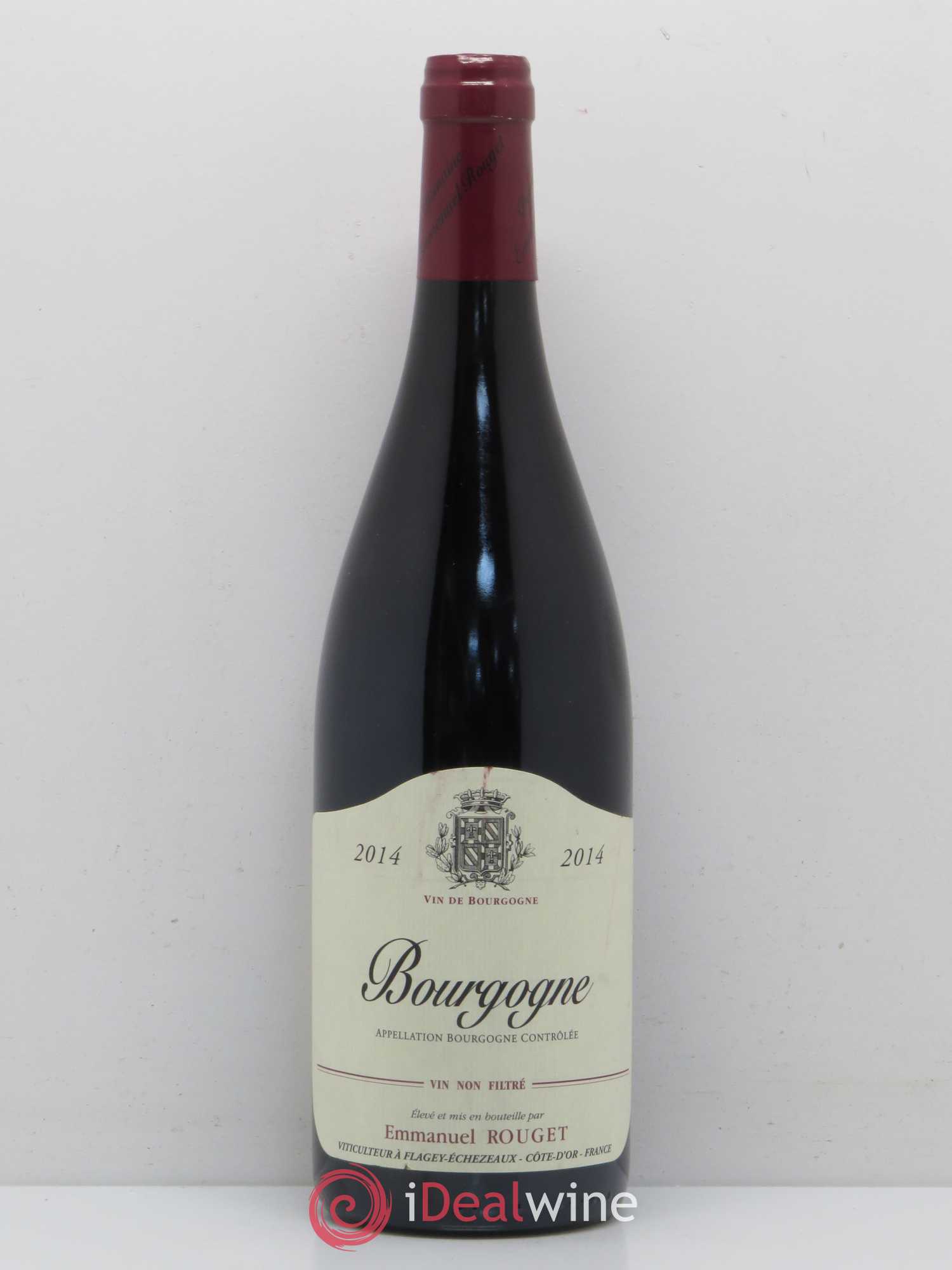 Bourgogne Domaine Rouget 2014 - Lot de 1 bouteille - 0