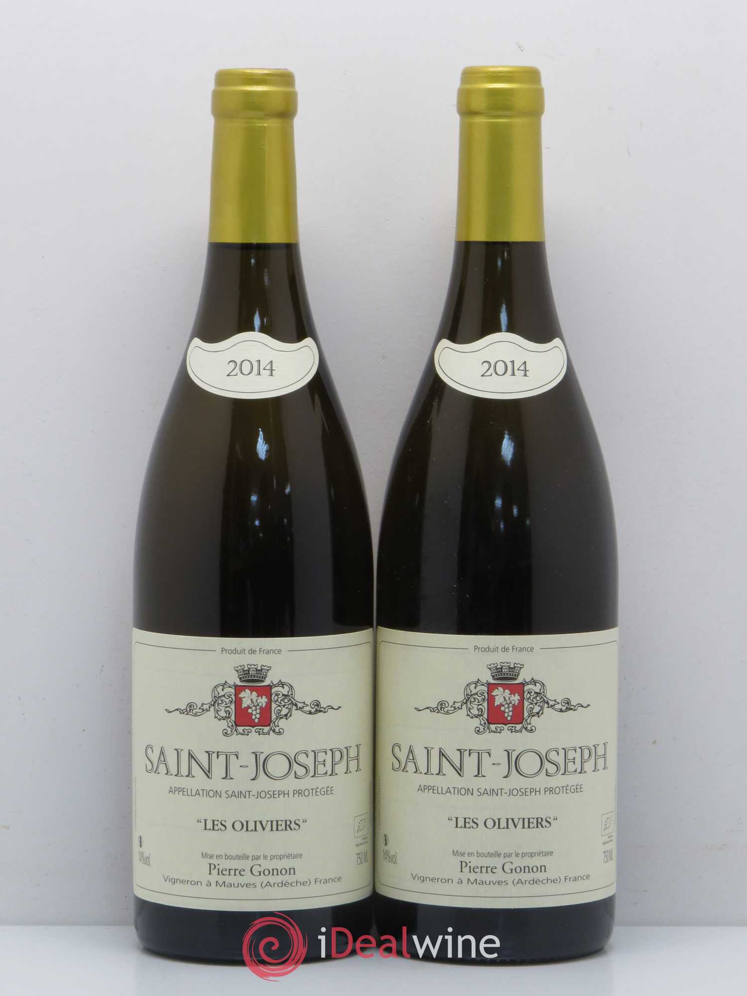 Saint-Joseph Les Oliviers Domaine Gonon 2014 - Posten von 2 Flaschen - 0