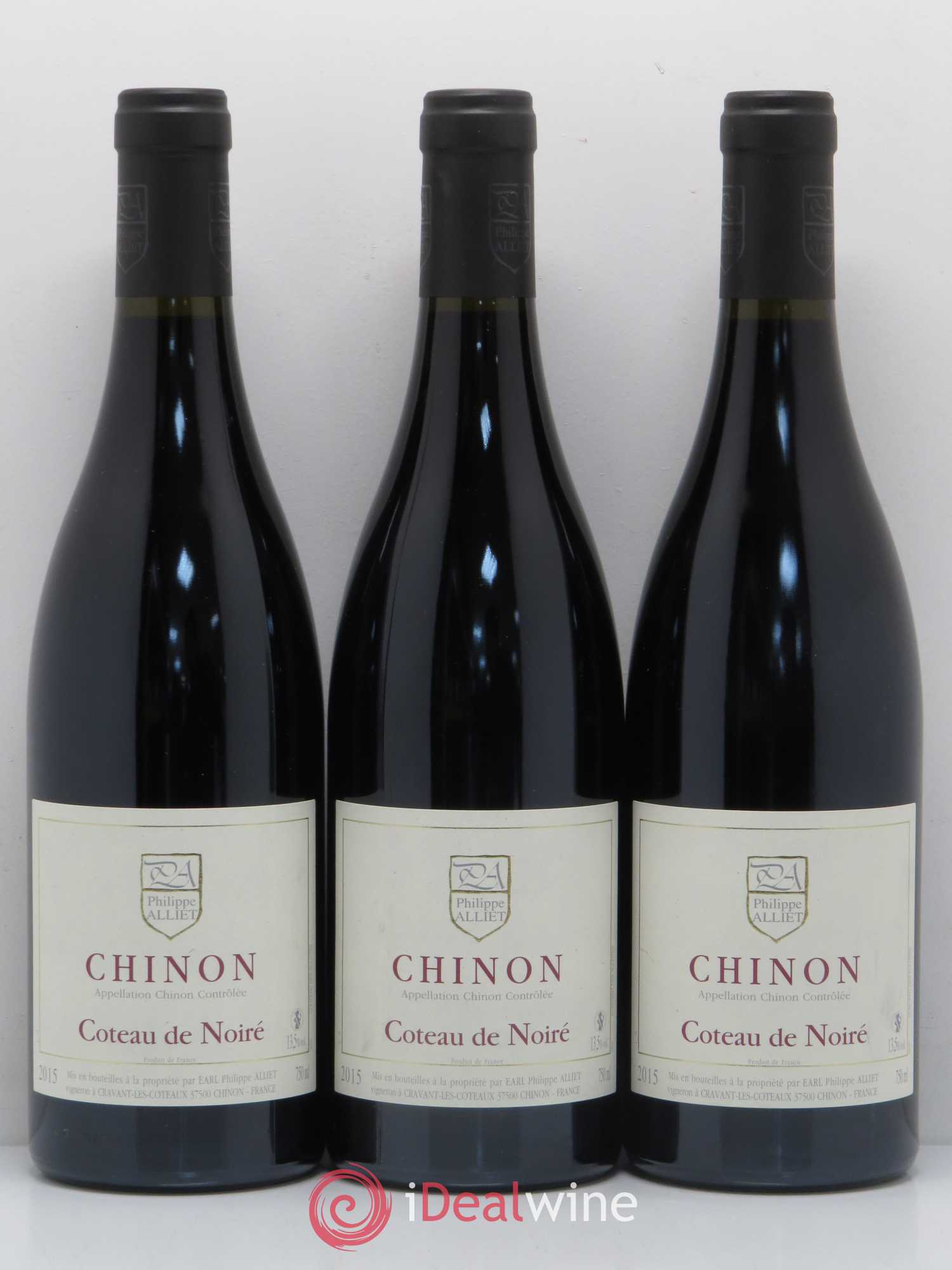 Chinon Coteau de Noiré Philippe Alliet 2015 - Lot de 6 bouteilles - 2