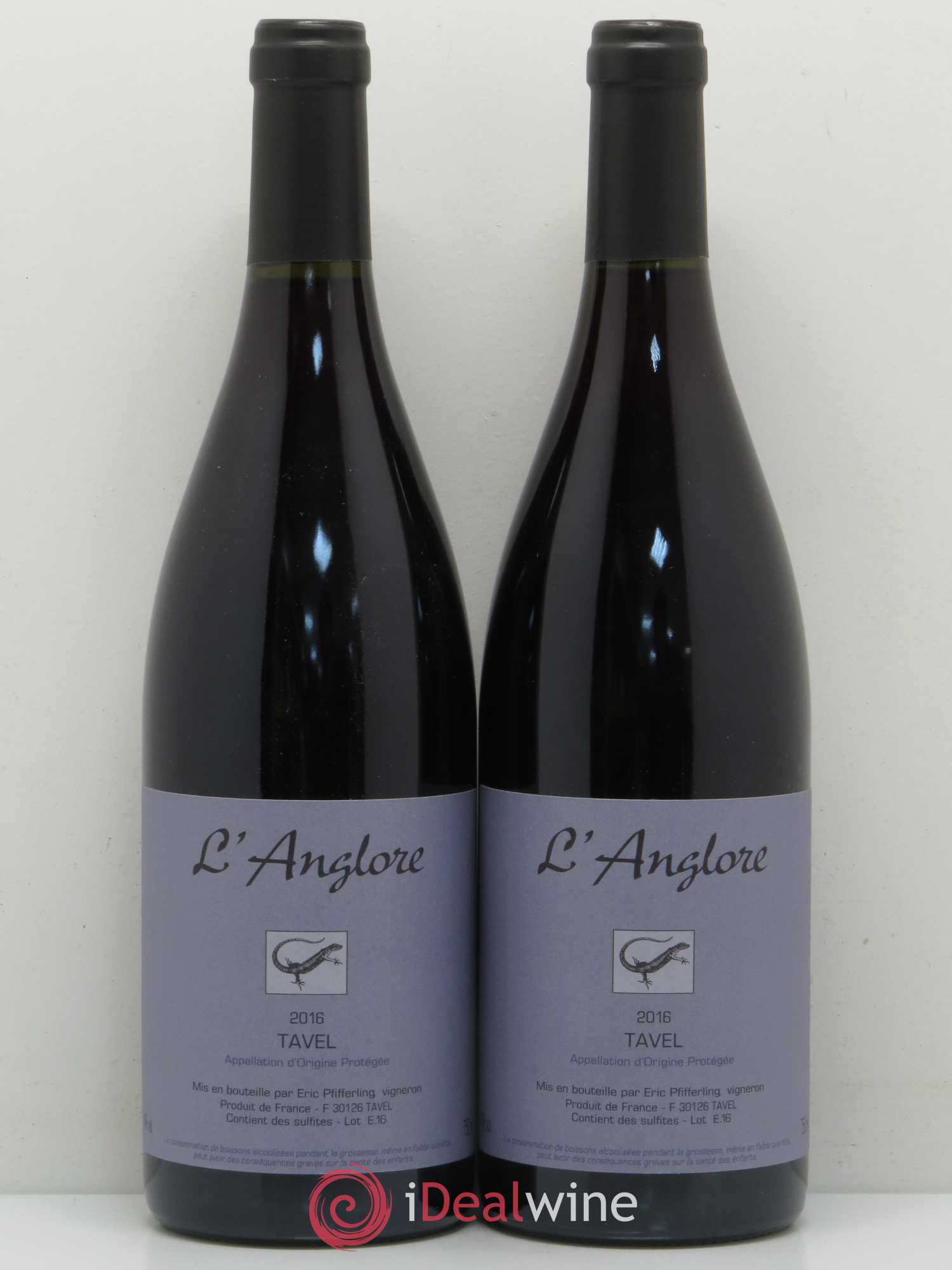 Tavel Domaine L'Anglore 2016 - Posten von 2 Flaschen - 0