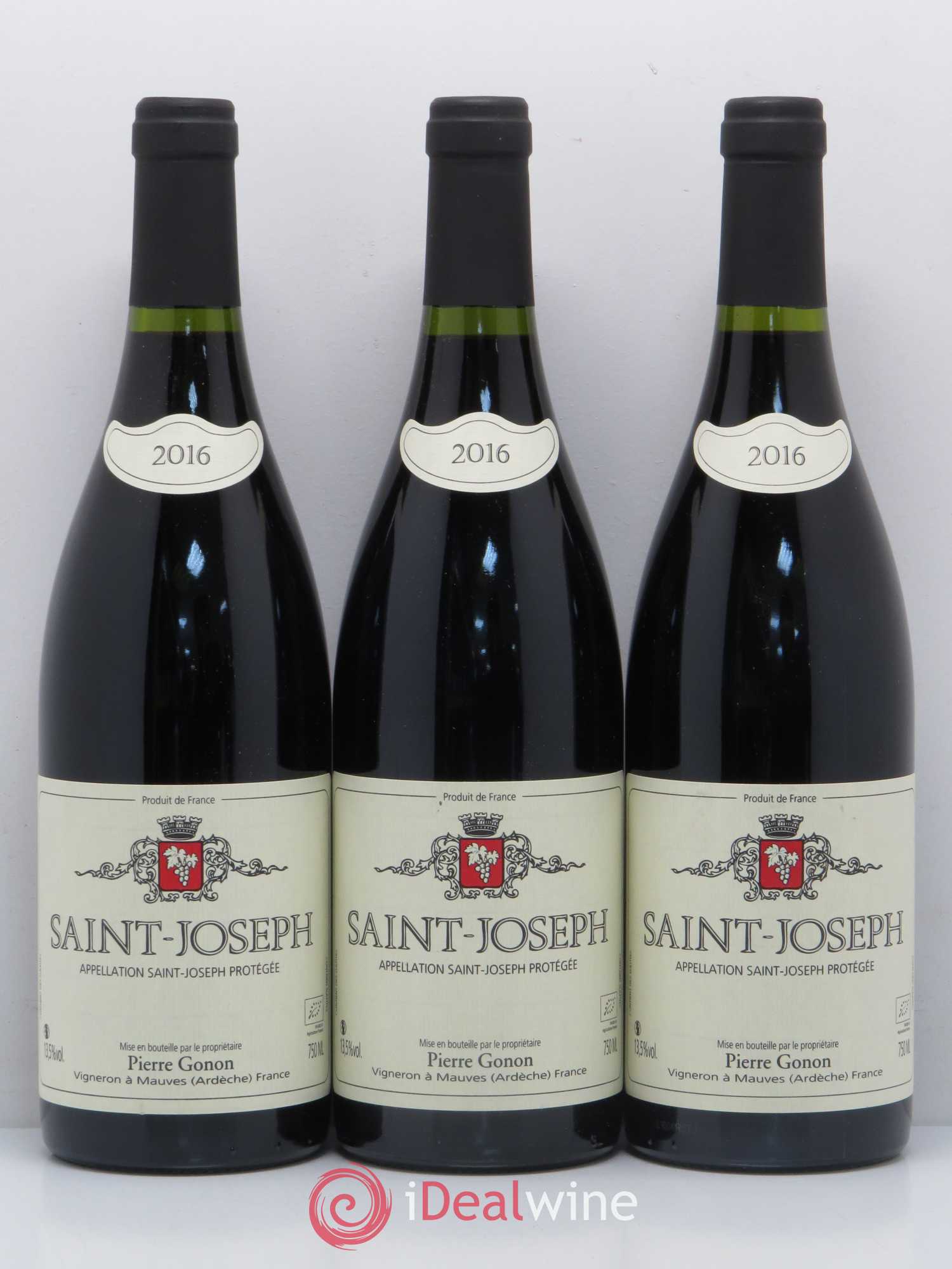 Saint-Joseph Gonon (Domaine) 2016 - Lot de 3 bouteilles - 0