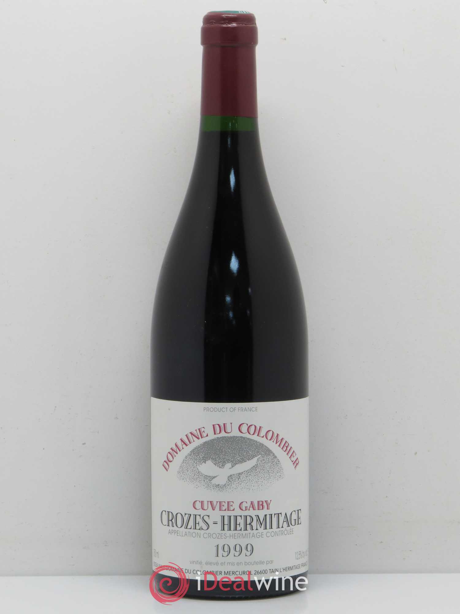 Crozes-Hermitage Cuvée Gaby Colombier (Domaine du) 1999 - Lot de 1 bouteille - 0