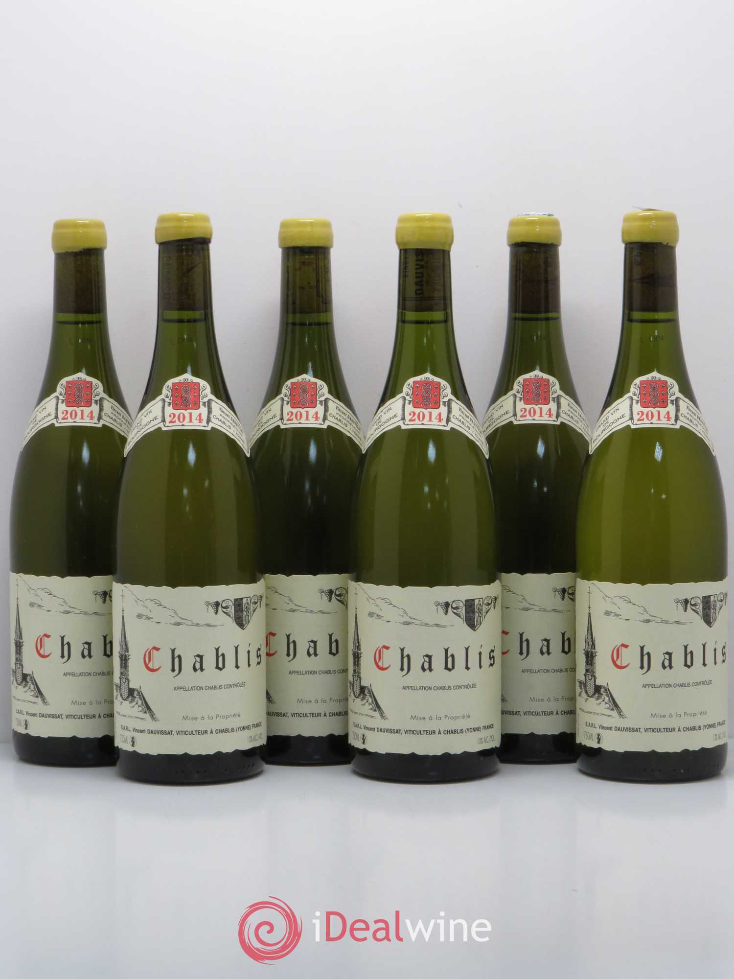 Chablis Vincent Dauvissat (Domaine) 2014 - Lot de 6 bouteilles - 0