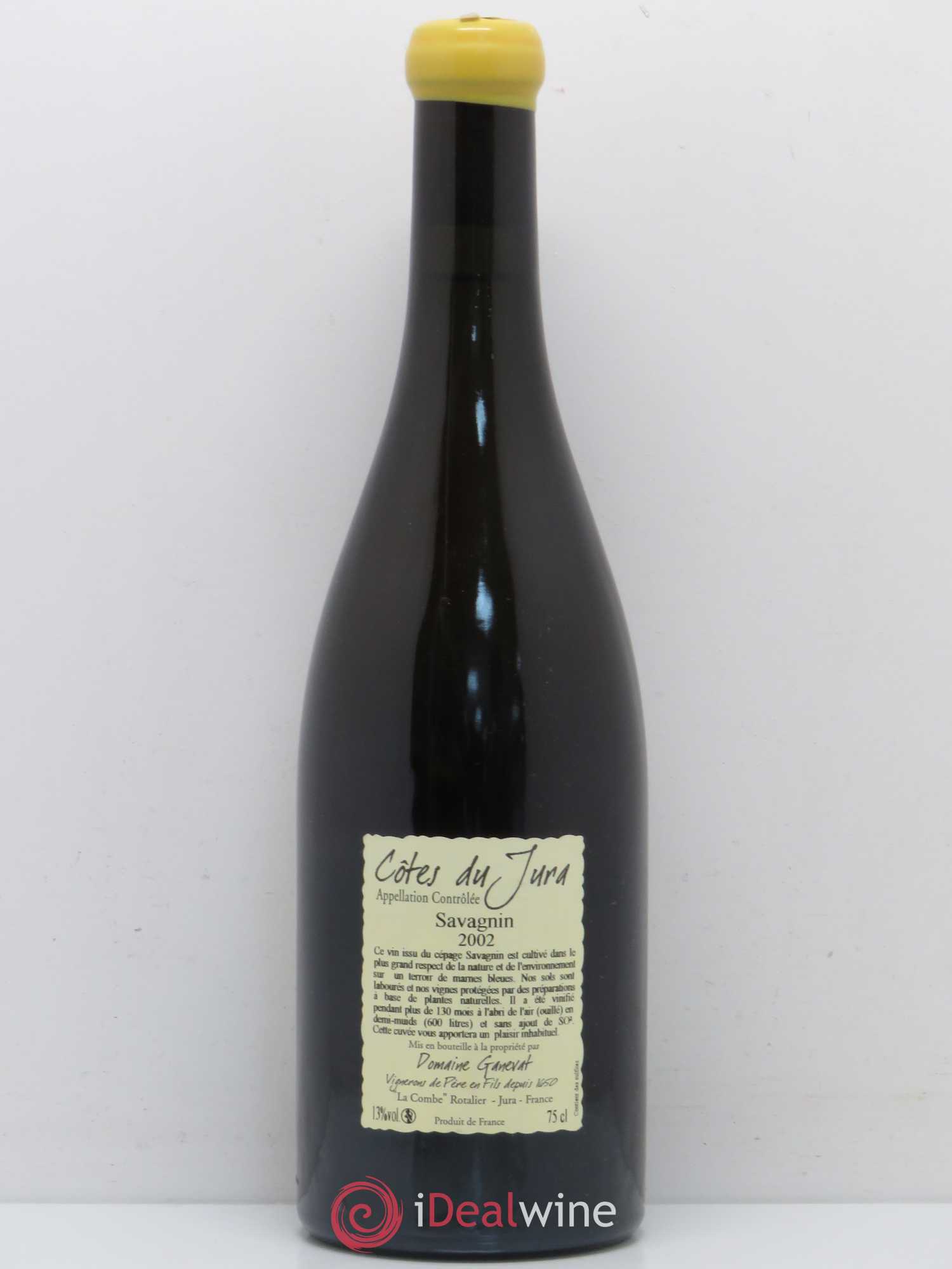 Côtes du Jura Les Vignes de mon Père Jean-François Ganevat (Domaine) 2002 - Lot de 1 bouteille - 1