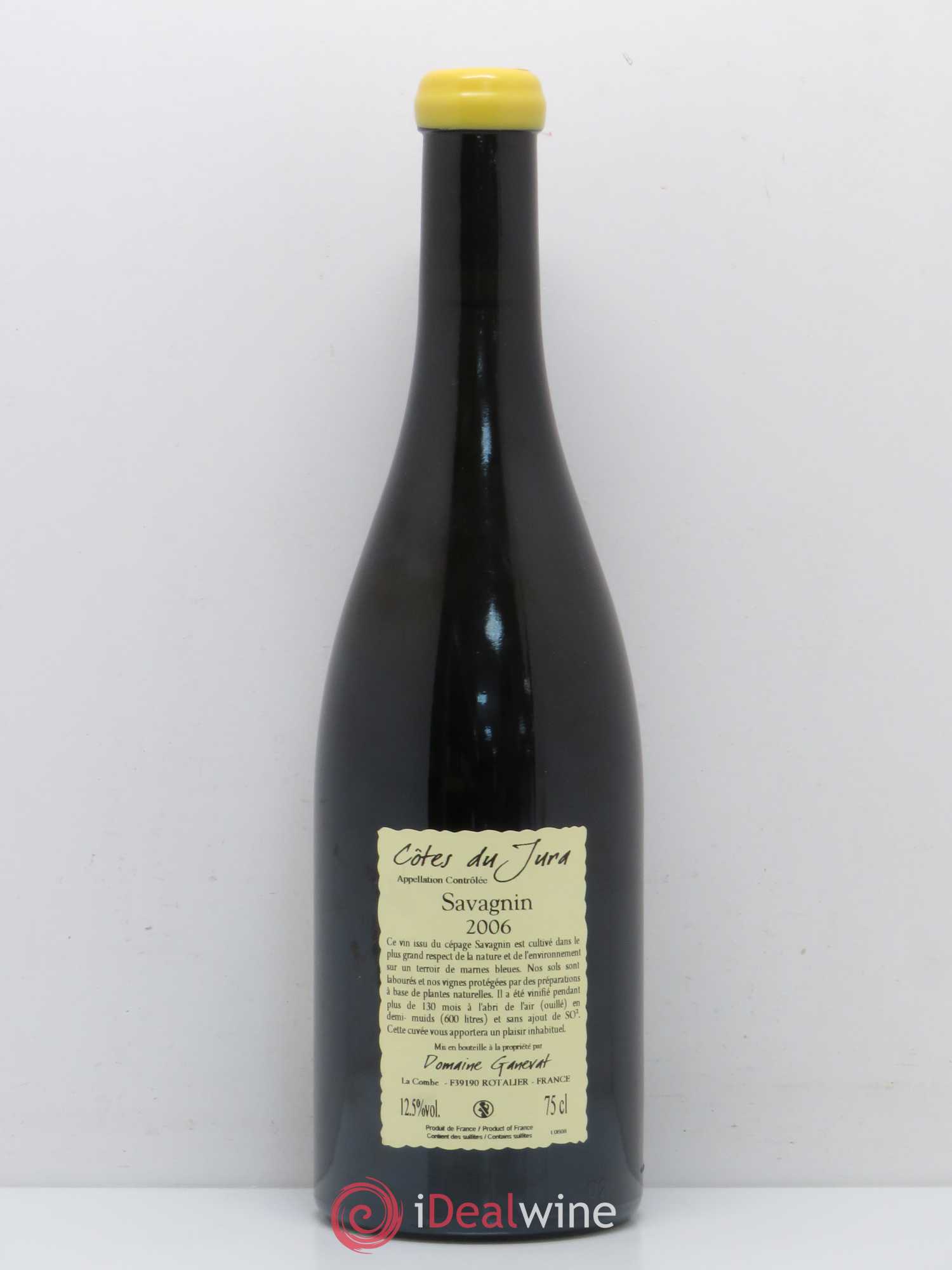 Côtes du Jura Les Vignes de mon Père Jean-François Ganevat (Domaine) 2006 - Lot de 1 bouteille - 1