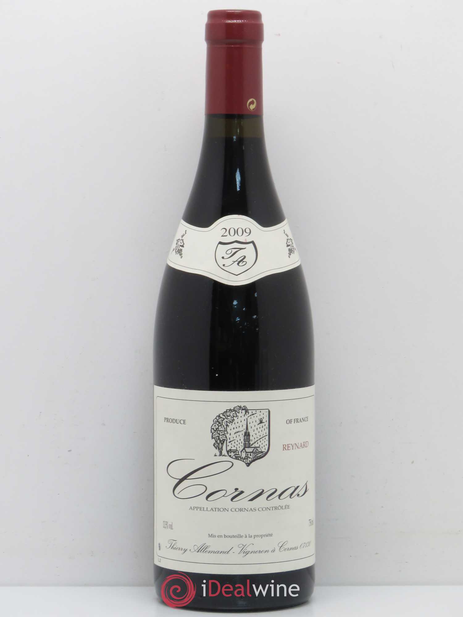Cornas Reynard Thierry Allemand 2009 - Lot de 1 bouteille - 0