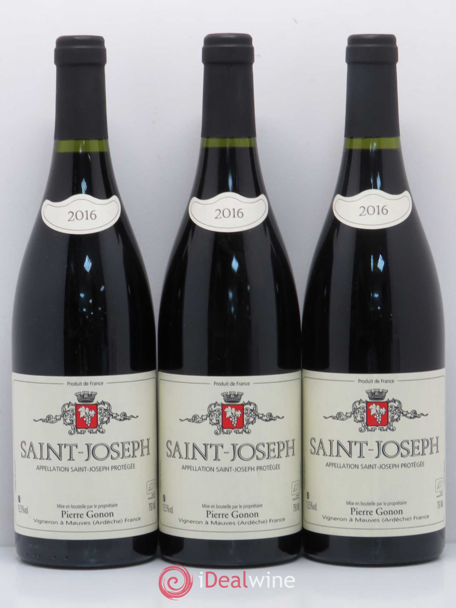 Saint-Joseph Gonon (Domaine) 2016 - Lot de 3 bouteilles - 0