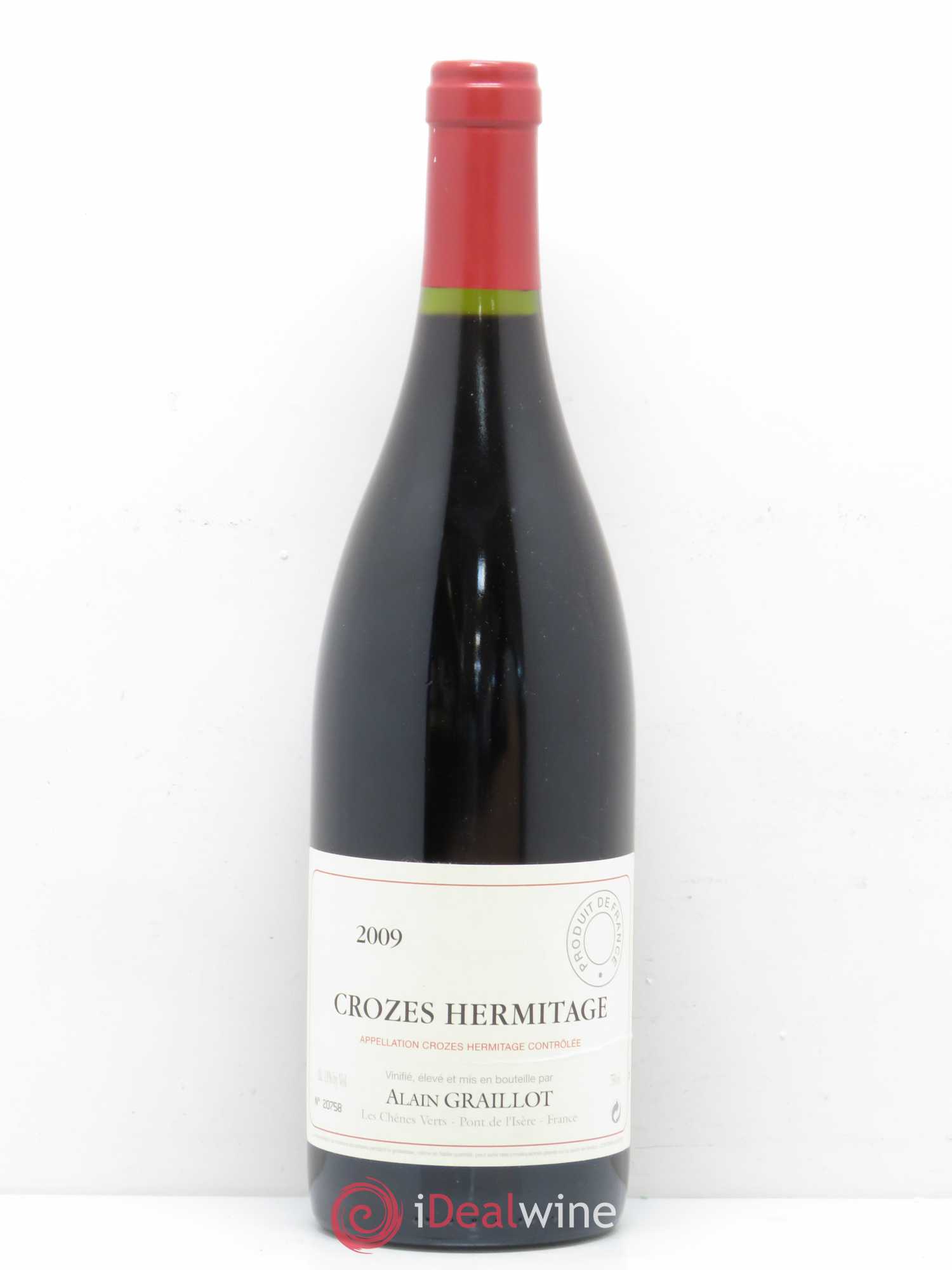 Crozes-Hermitage Domaine Graillot 2009 - Lot de 1 bouteille - 0