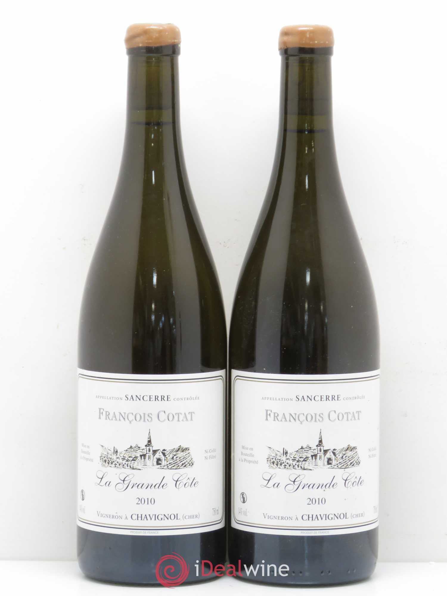 Sancerre La Grande Côte François Cotat 2010 - Lot de 2 bouteilles - 0
