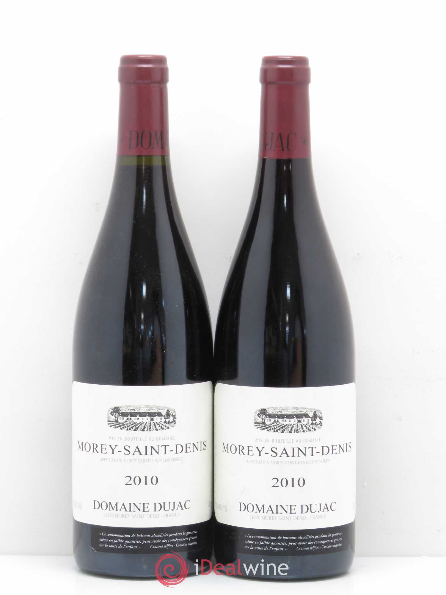Morey-Saint-Denis Dujac (Domaine) 2010 - Lot de 2 bouteilles - 0
