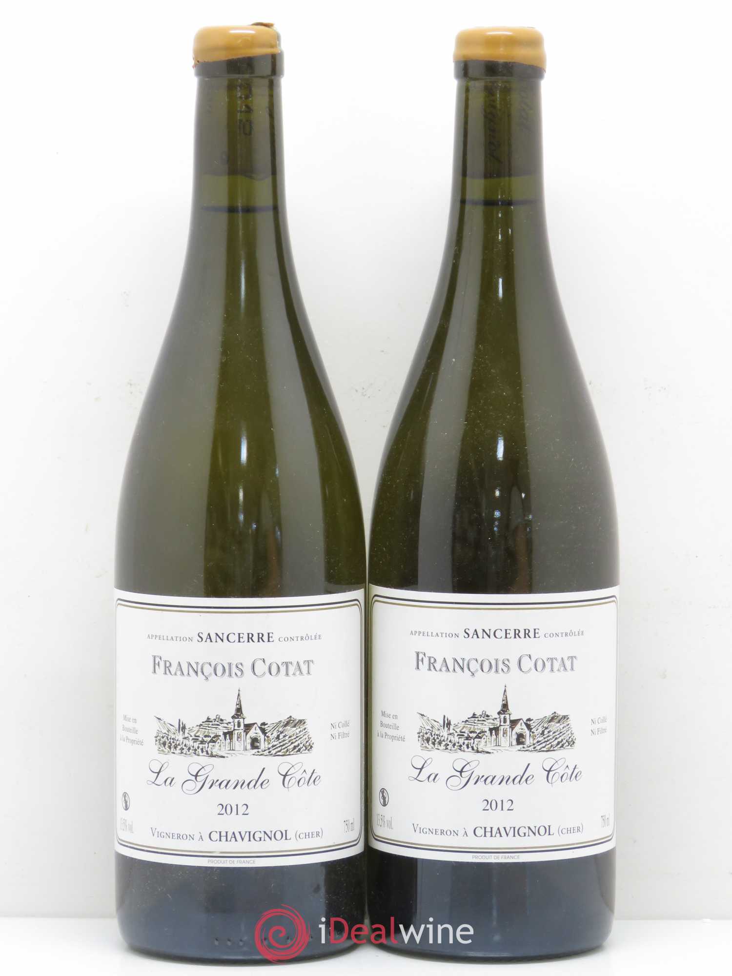 Sancerre La Grande Côte François Cotat 2012 - Lot de 2 bouteilles - 0