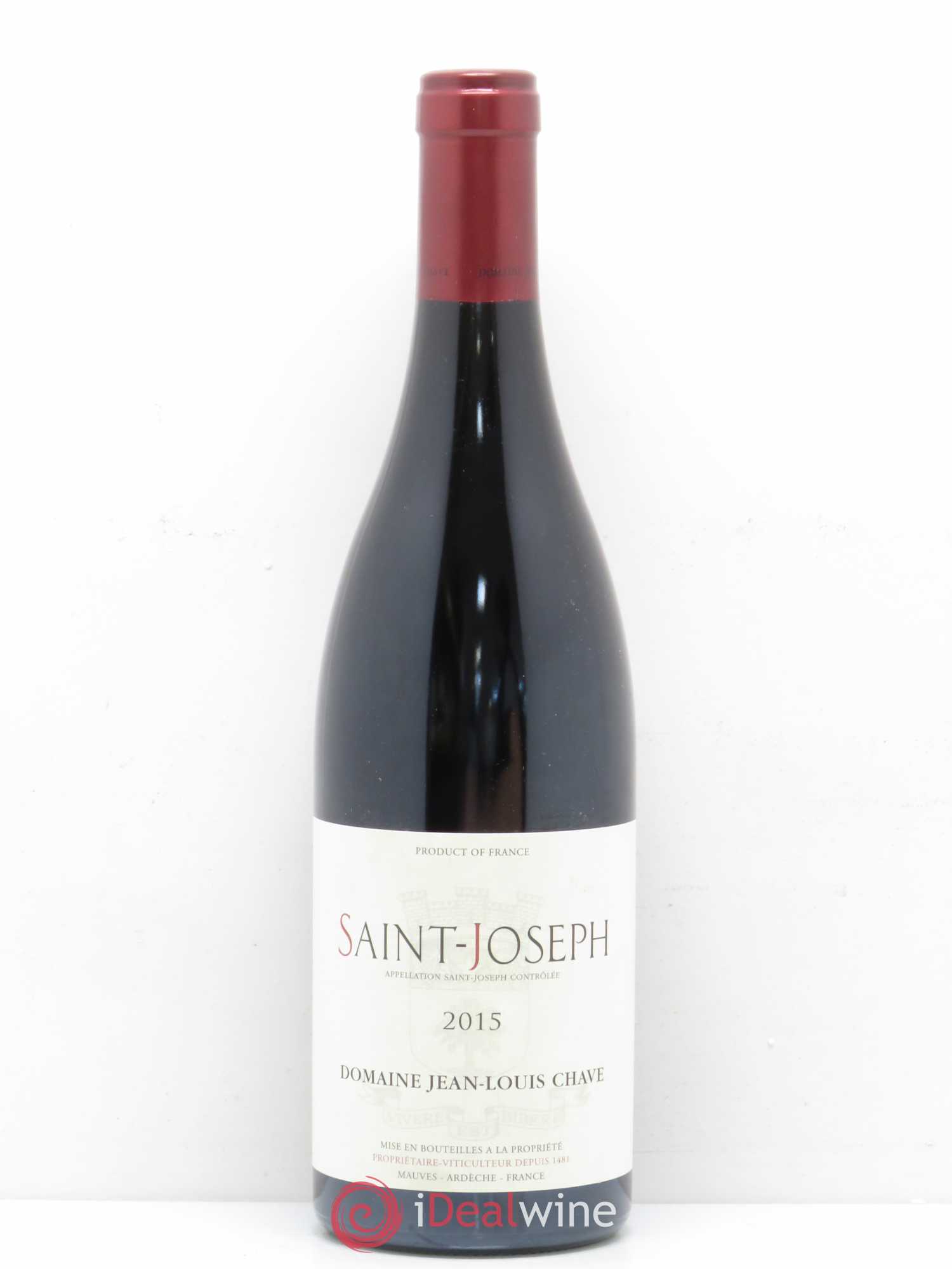 Saint-Joseph Jean-Louis Chave 2015 - Lot de 1 bouteille - 0
