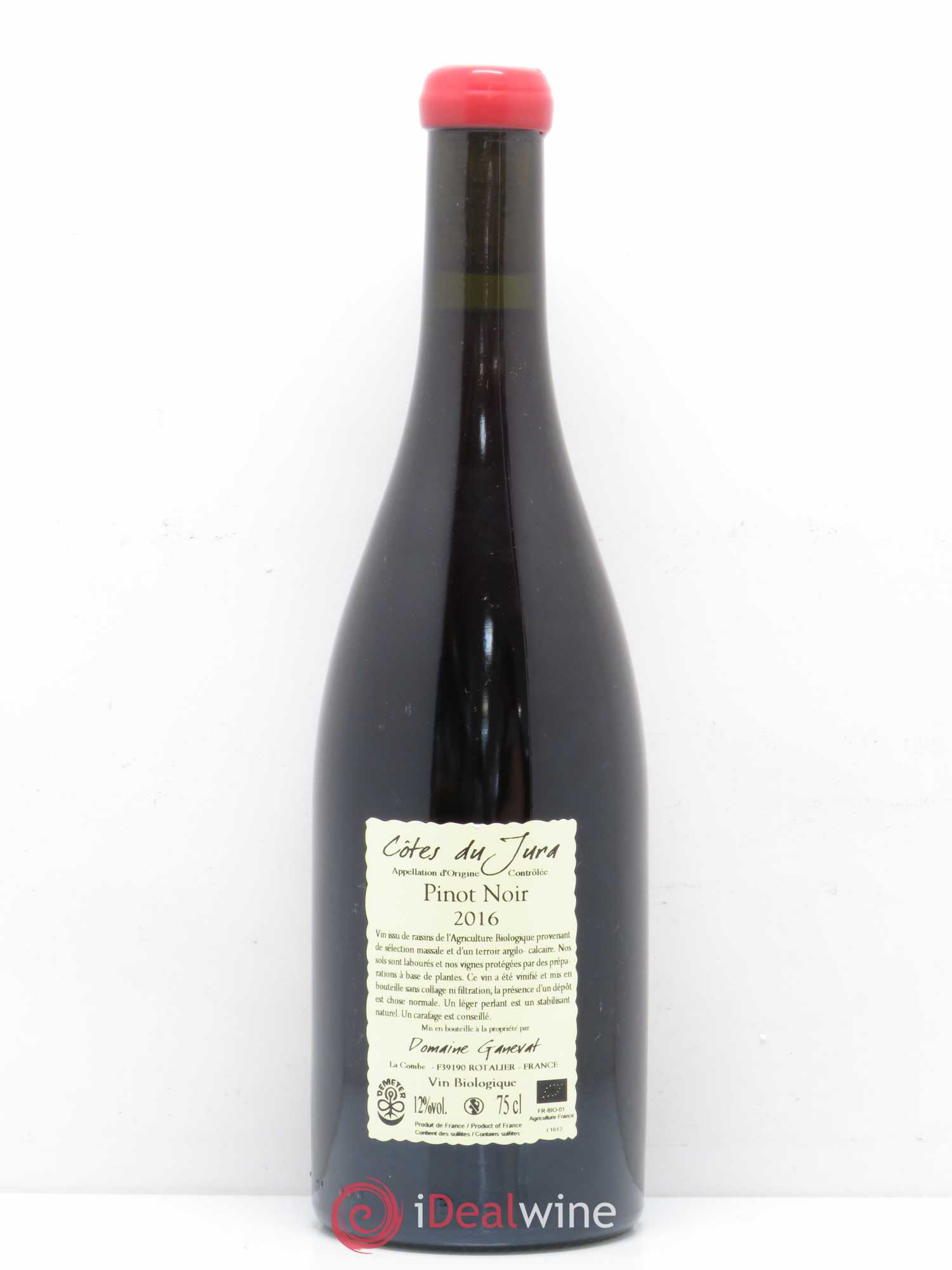 Côtes du Jura Cuvée Julien Jean-François Ganevat (Domaine) 2016 - Lot de 1 bouteille - 1