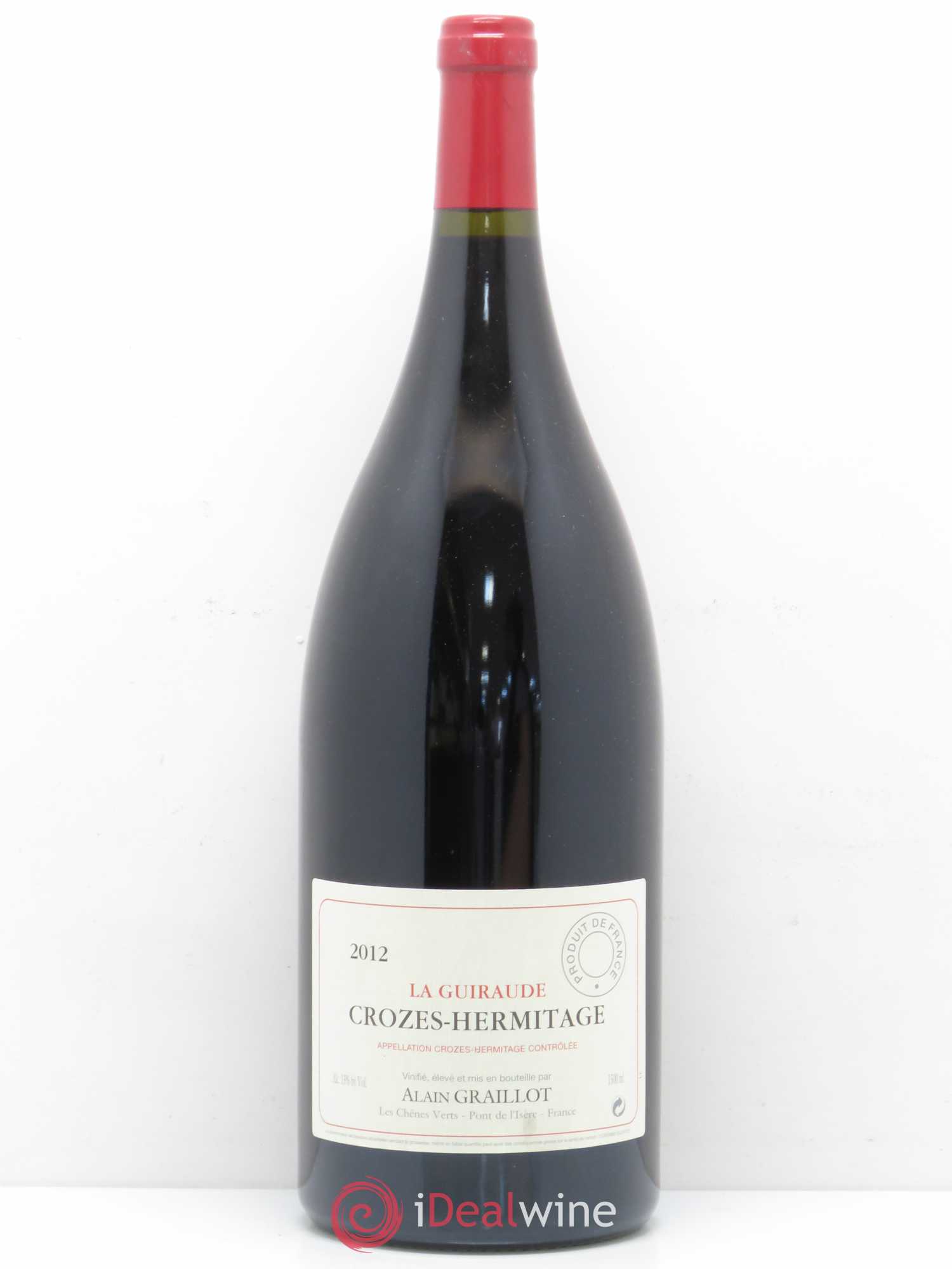 Crozes-Hermitage La Guiraude Domaine Graillot 2012 - Lot de 1 magnum - 0