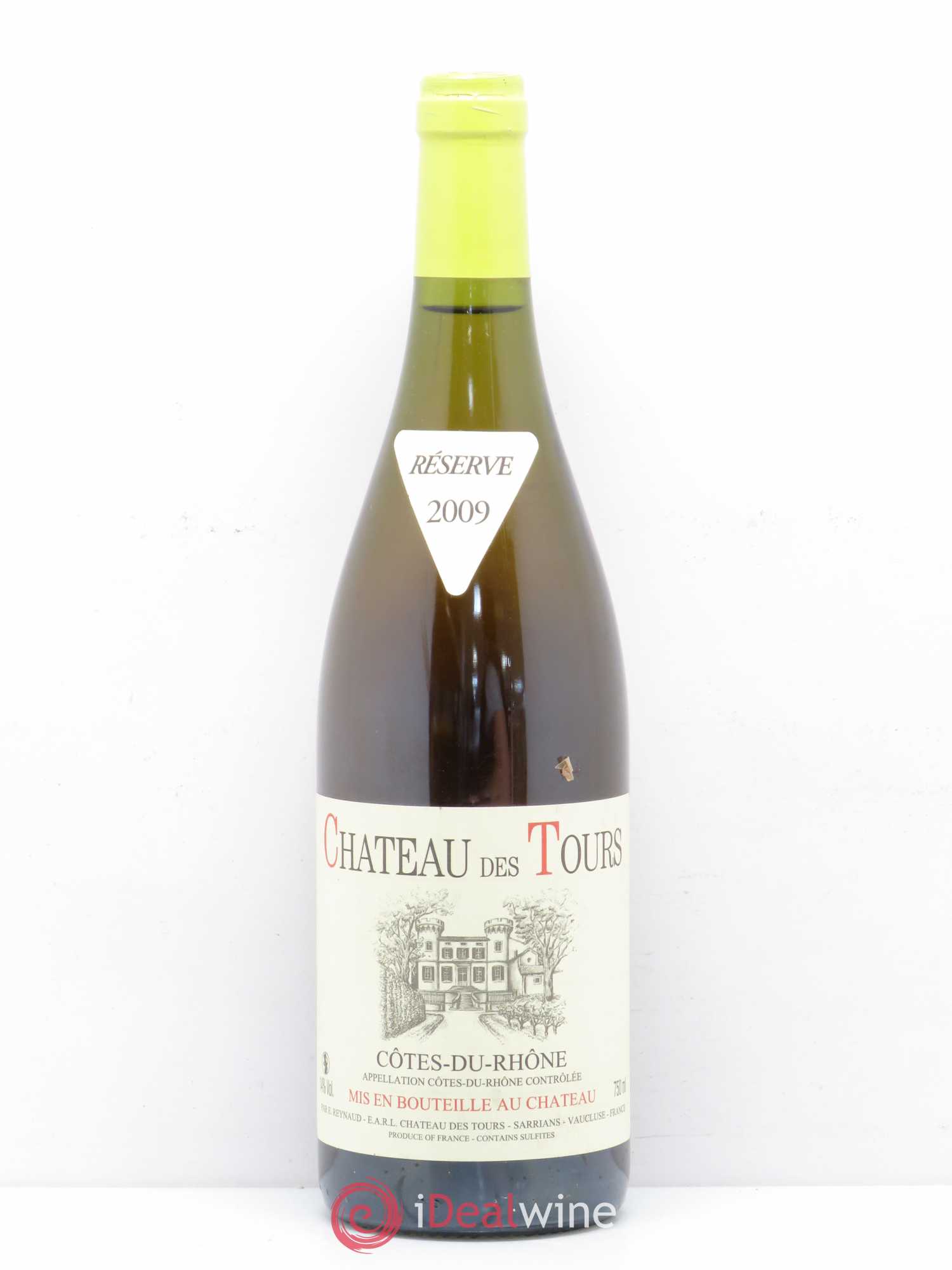 Côtes-du-Rhône Château des Tours Emmanuel Reynaud 2009 - Lot de 1 bouteille - 0