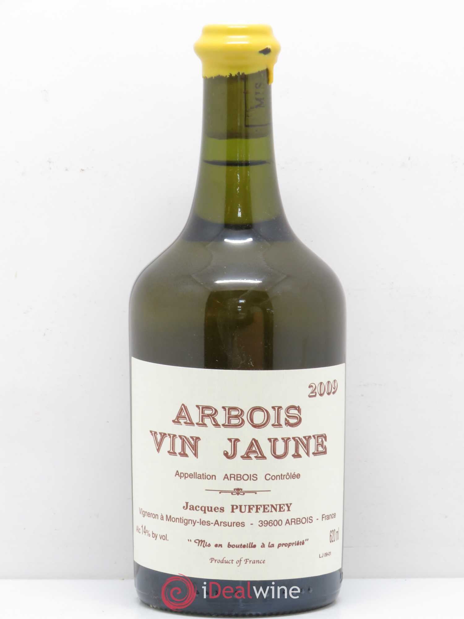 Arbois Vin Jaune Jacques Puffeney 2009 - Lot de 1 bouteille - 0